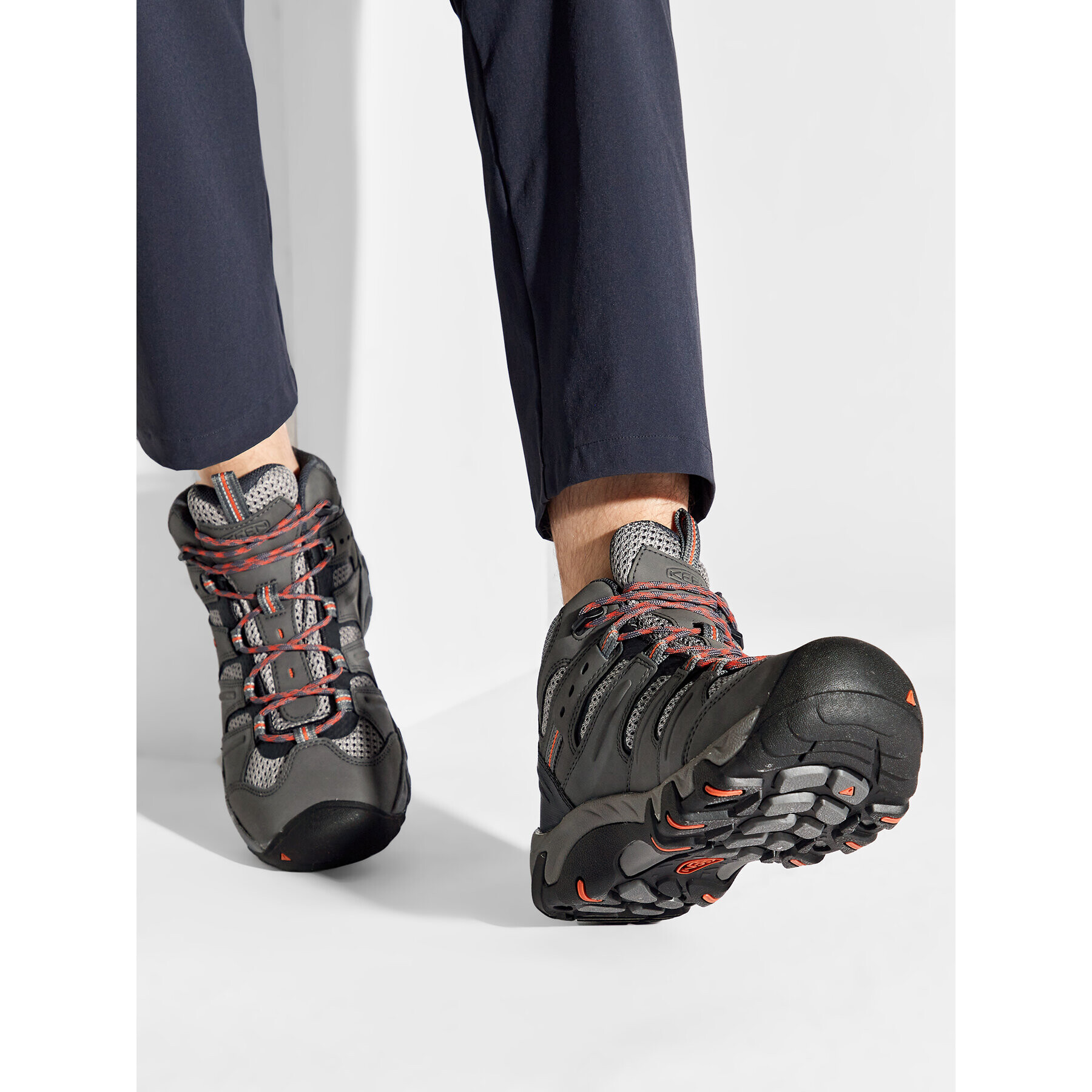 Keen Туристически Koven Mid Wp 1023000 Сив - Pepit.bg