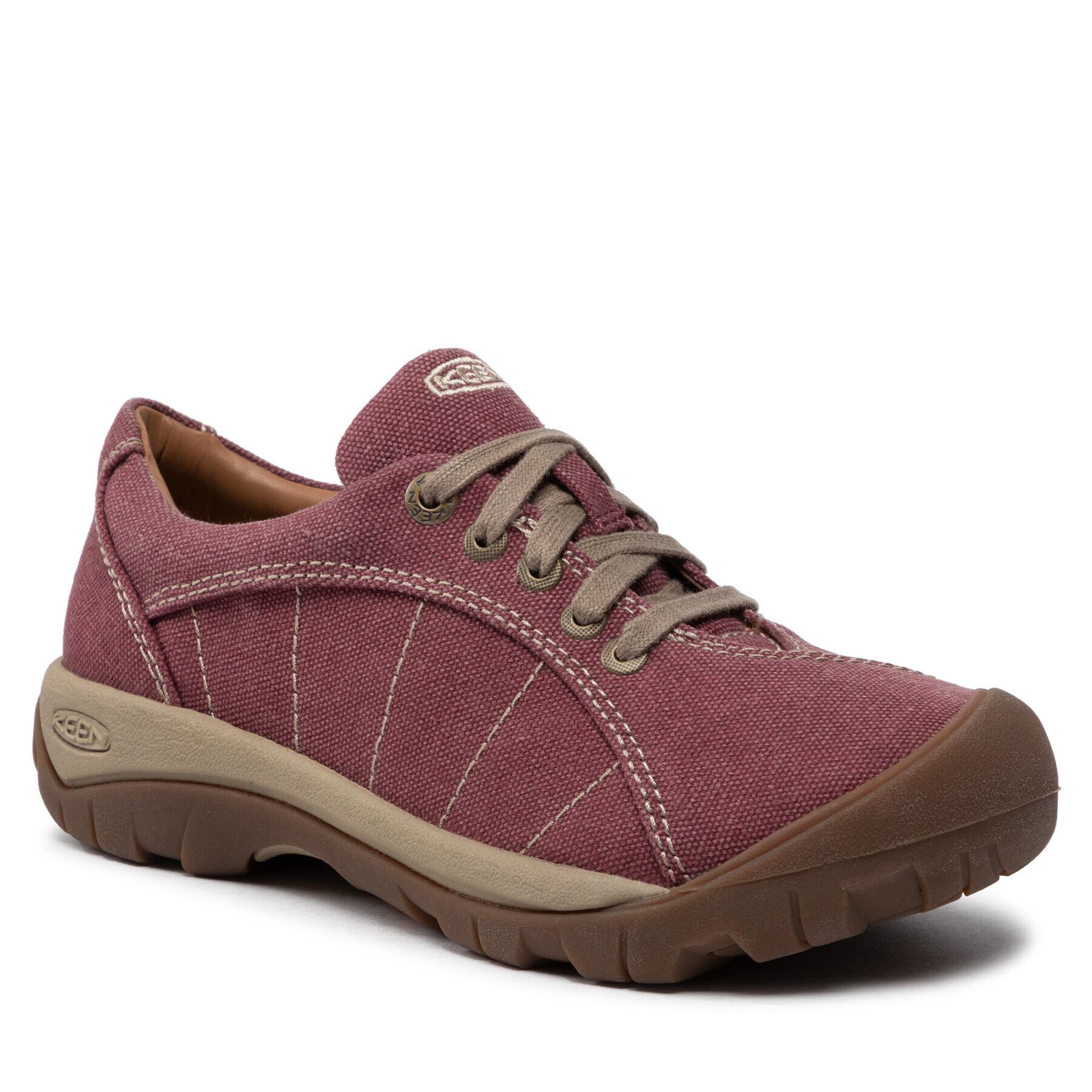 Keen Туристически Presidio Canvas 1026097 Червен - Pepit.bg