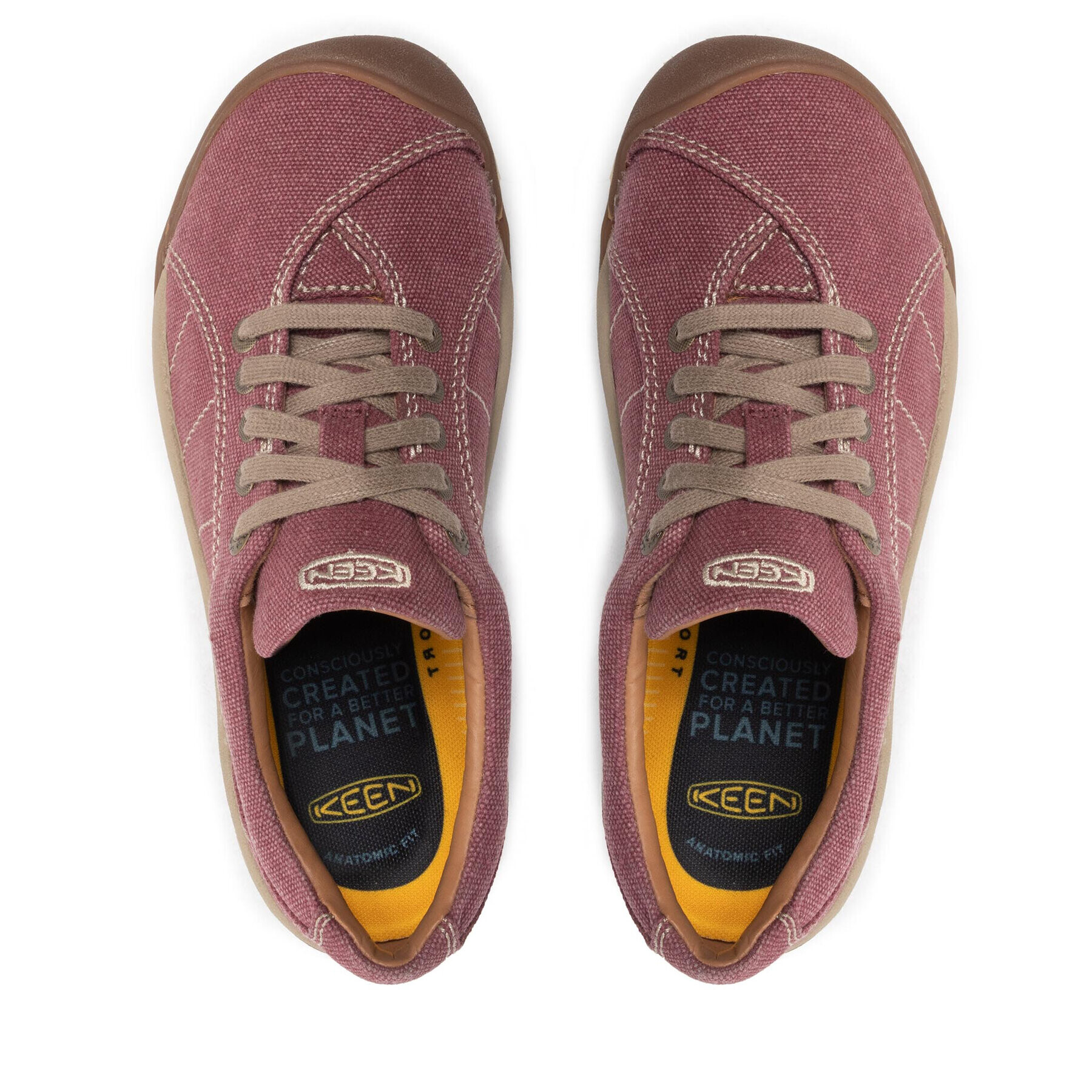 Keen Туристически Presidio Canvas 1026097 Червен - Pepit.bg