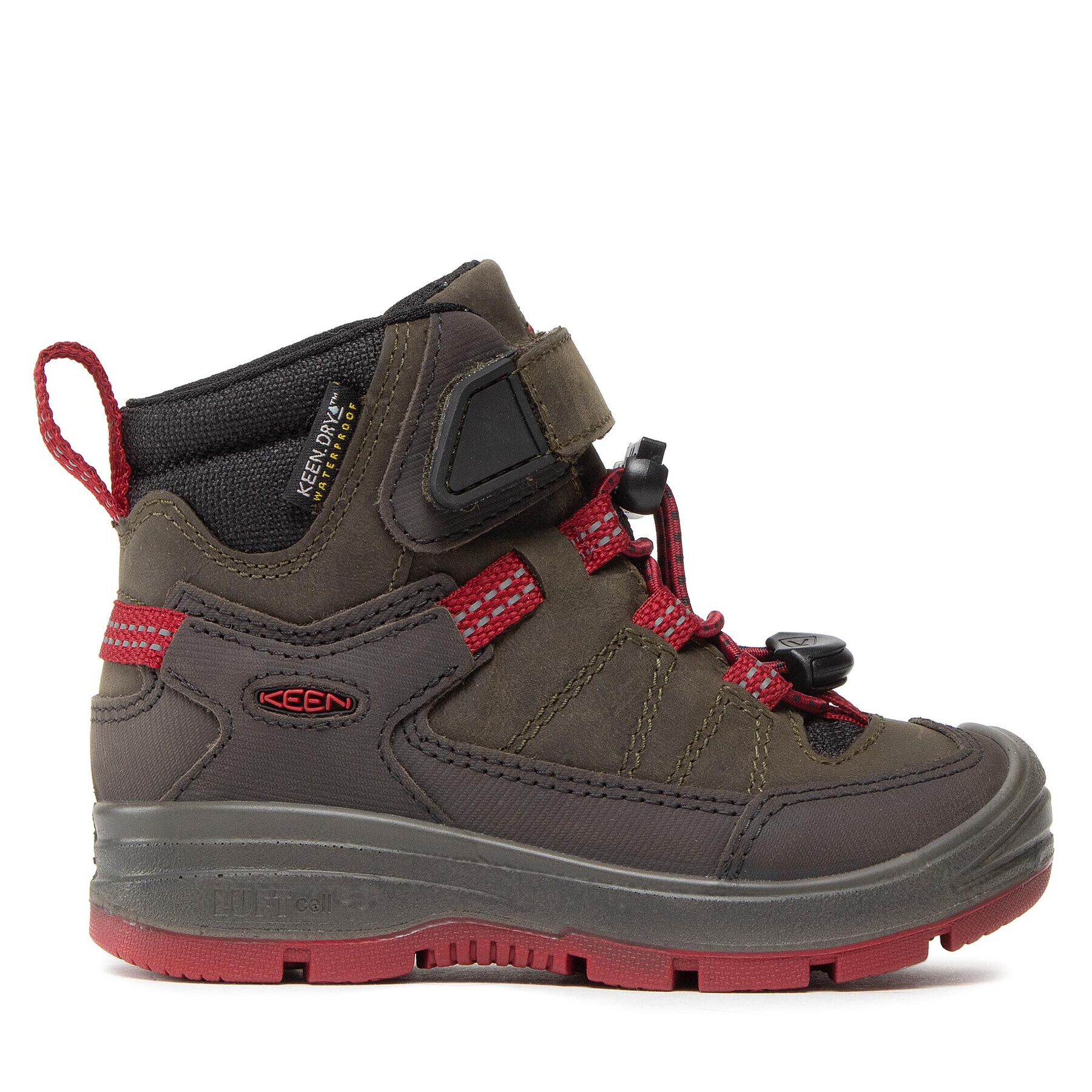 Keen Туристически Redwood Mid Wp 1023881 Зелен - Pepit.bg