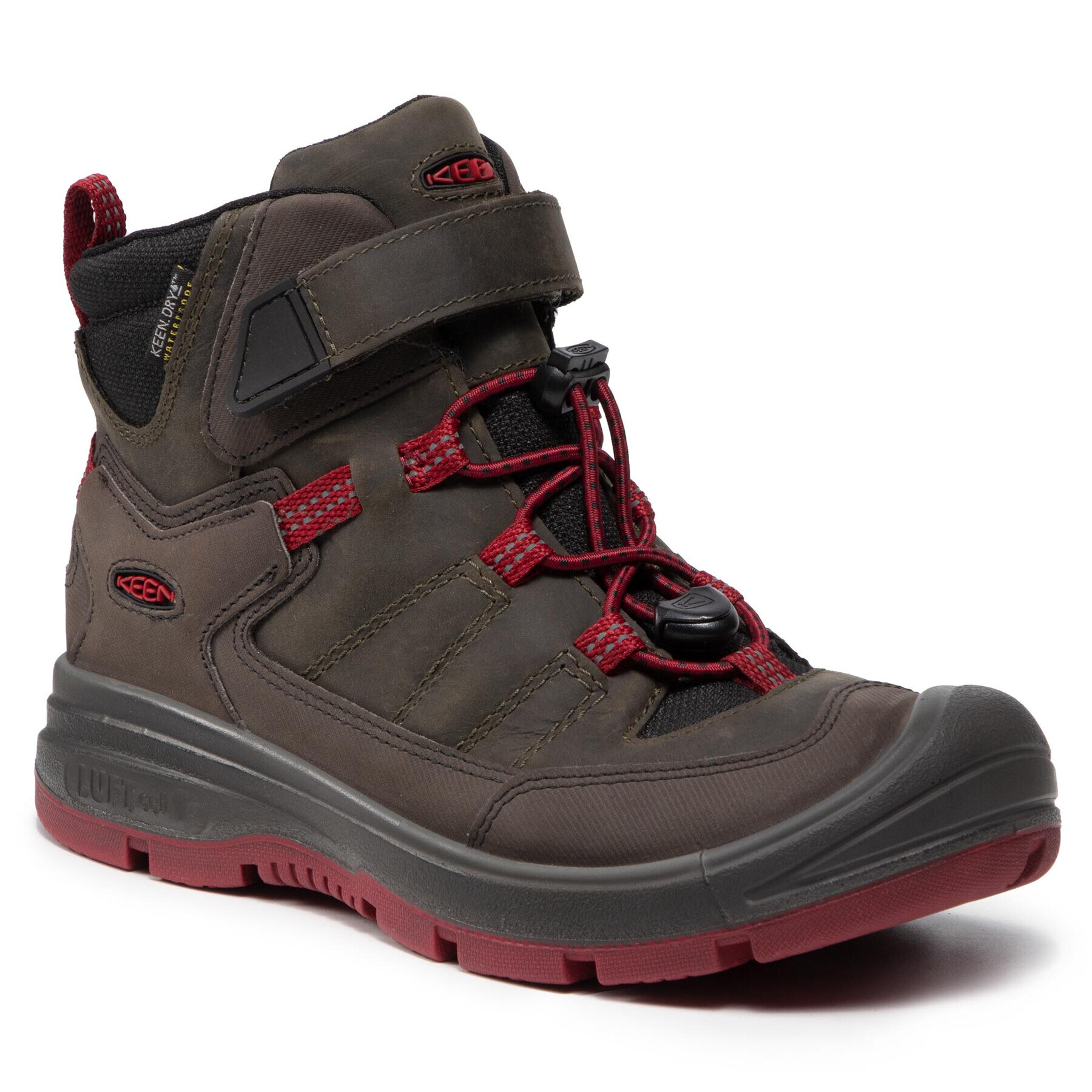 Keen Туристически Redwood Mid Wp 1023885 Зелен - Pepit.bg