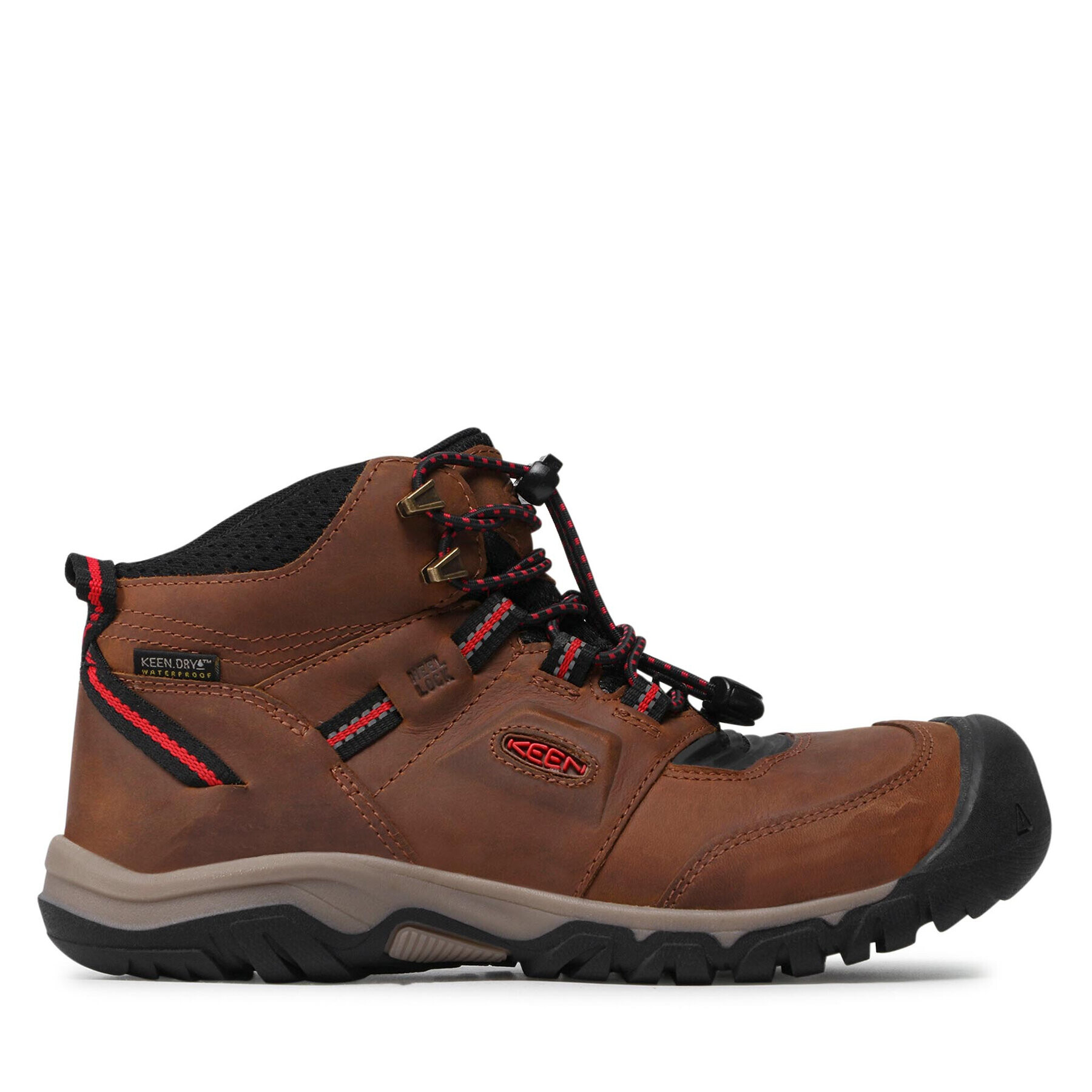 Keen Туристически Ridge Flex Mid Wp 1025585 Кафяв - Pepit.bg