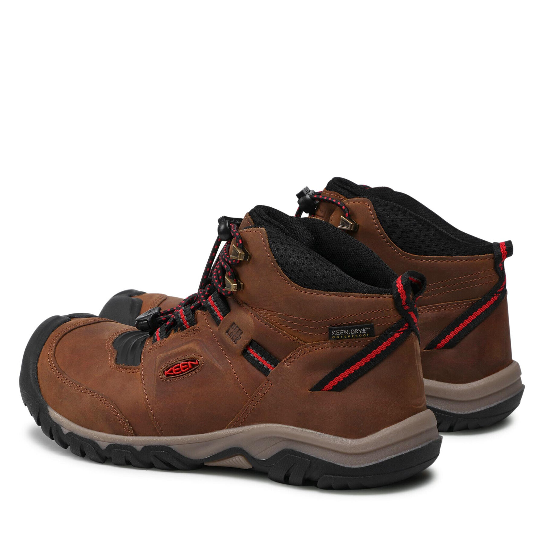 Keen Туристически Ridge Flex Mid Wp 1025585 Кафяв - Pepit.bg