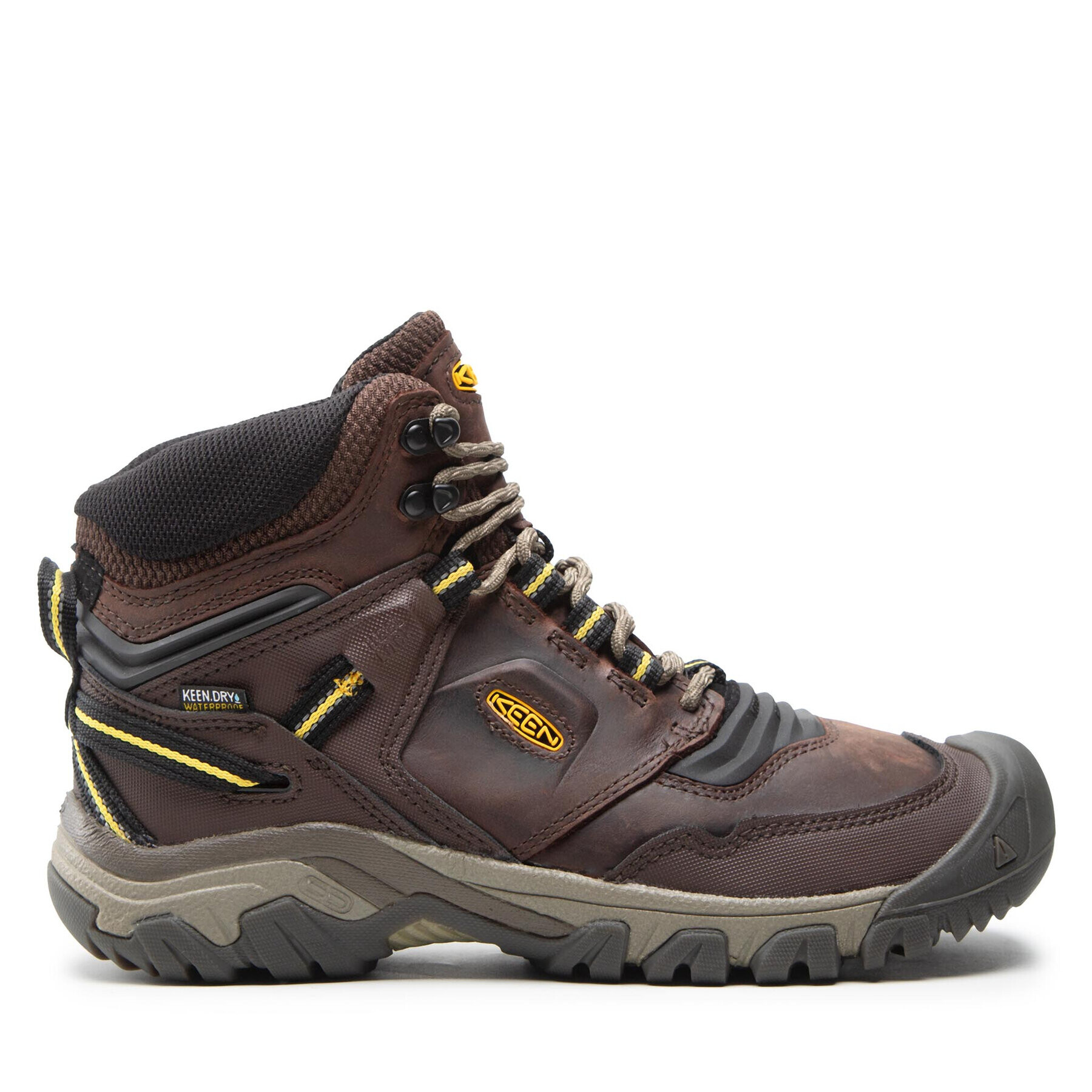 Keen Туристически Ridge Flex Mid Wp M 1026614 Кафяв - Pepit.bg