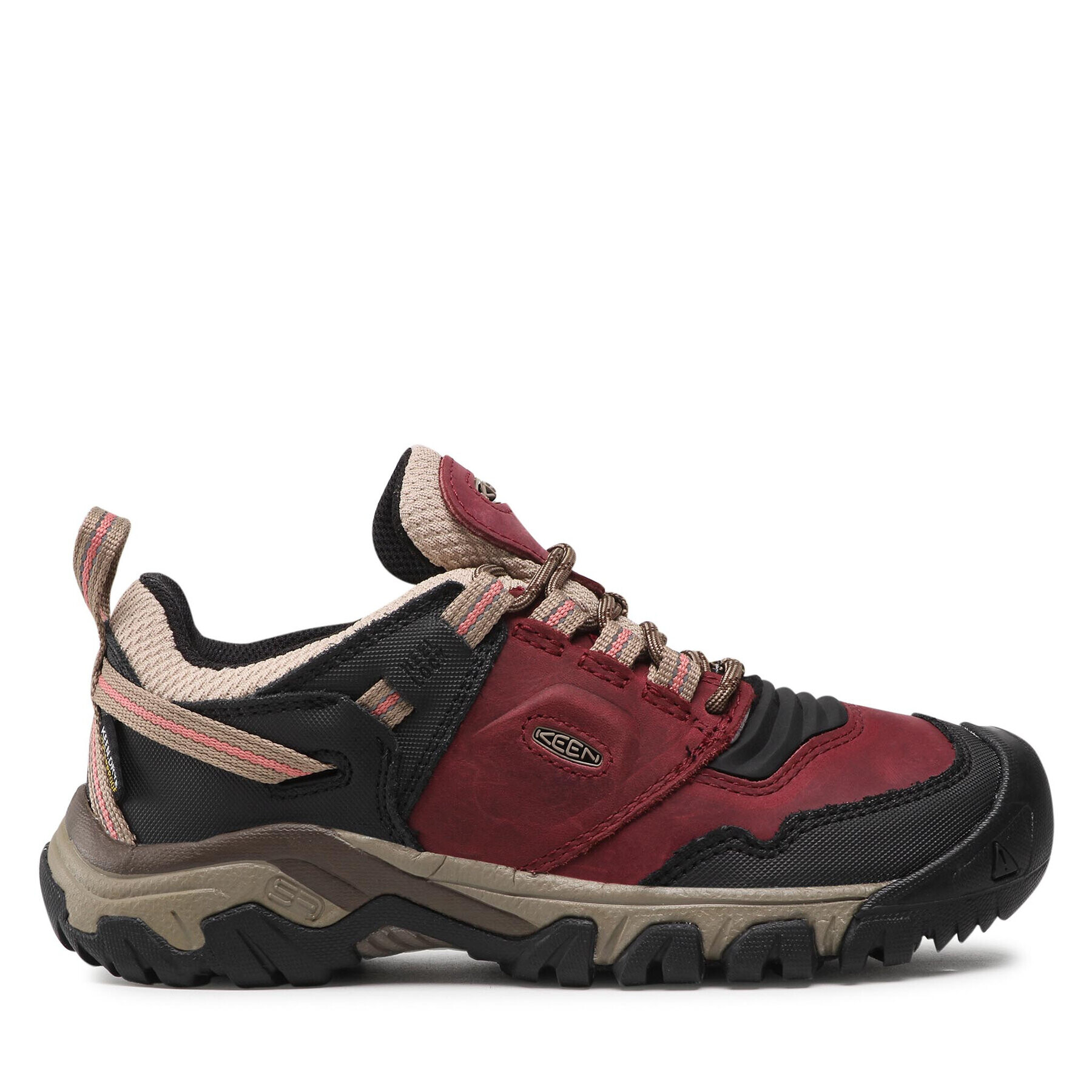 Keen Туристически Ridge Flex Wp W 1025486 Бордо - Pepit.bg
