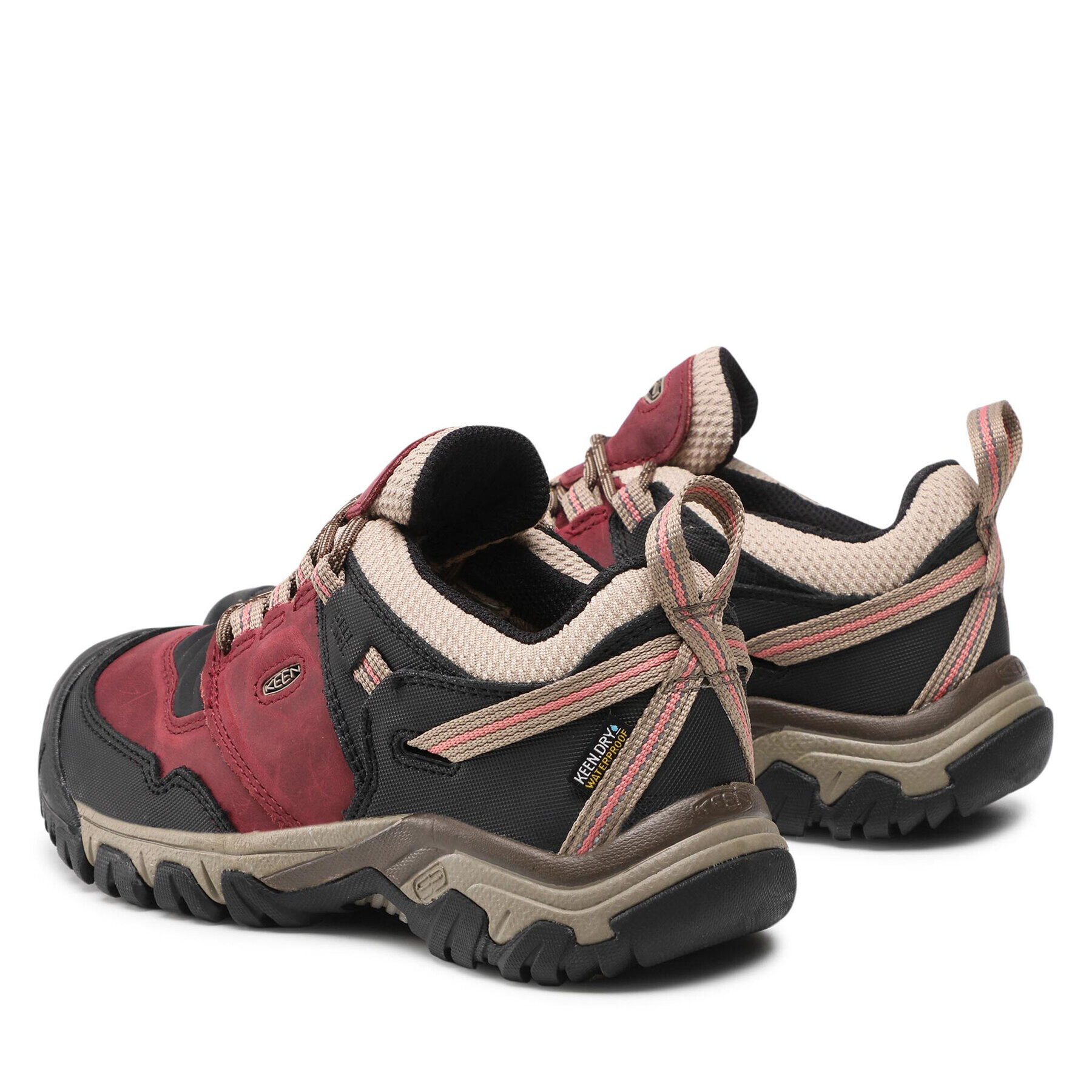 Keen Туристически Ridge Flex Wp W 1025486 Бордо - Pepit.bg
