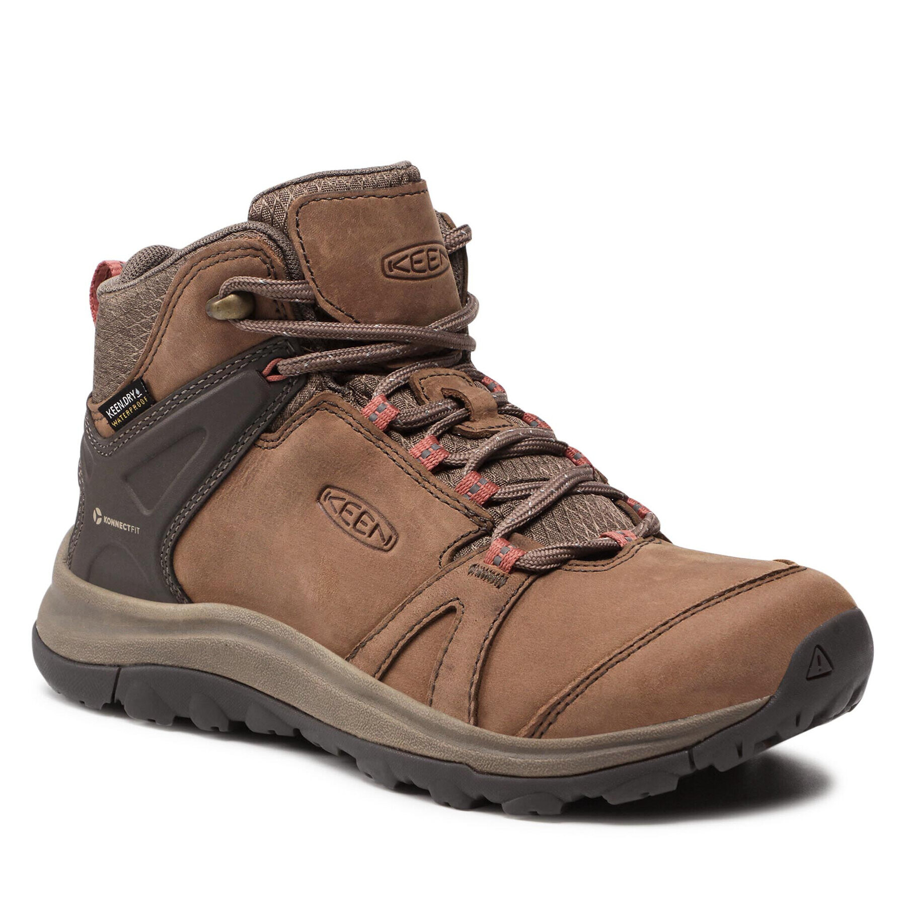 Keen Туристически Terradora II Leather Mid Wp 1023728 Кафяв - Pepit.bg