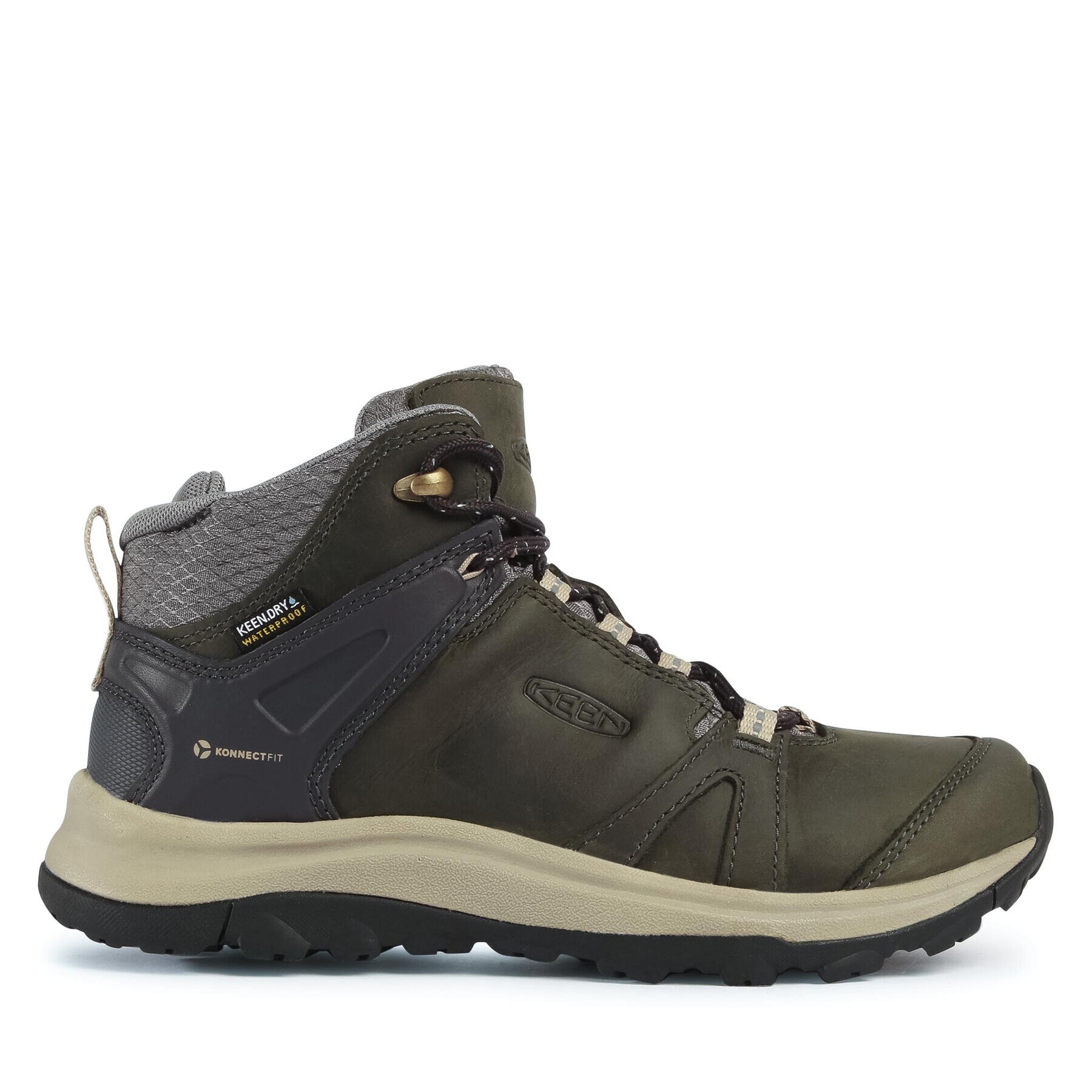 Keen Туристически Terradora II Leather Mid Wp 1023730 Зелен - Pepit.bg