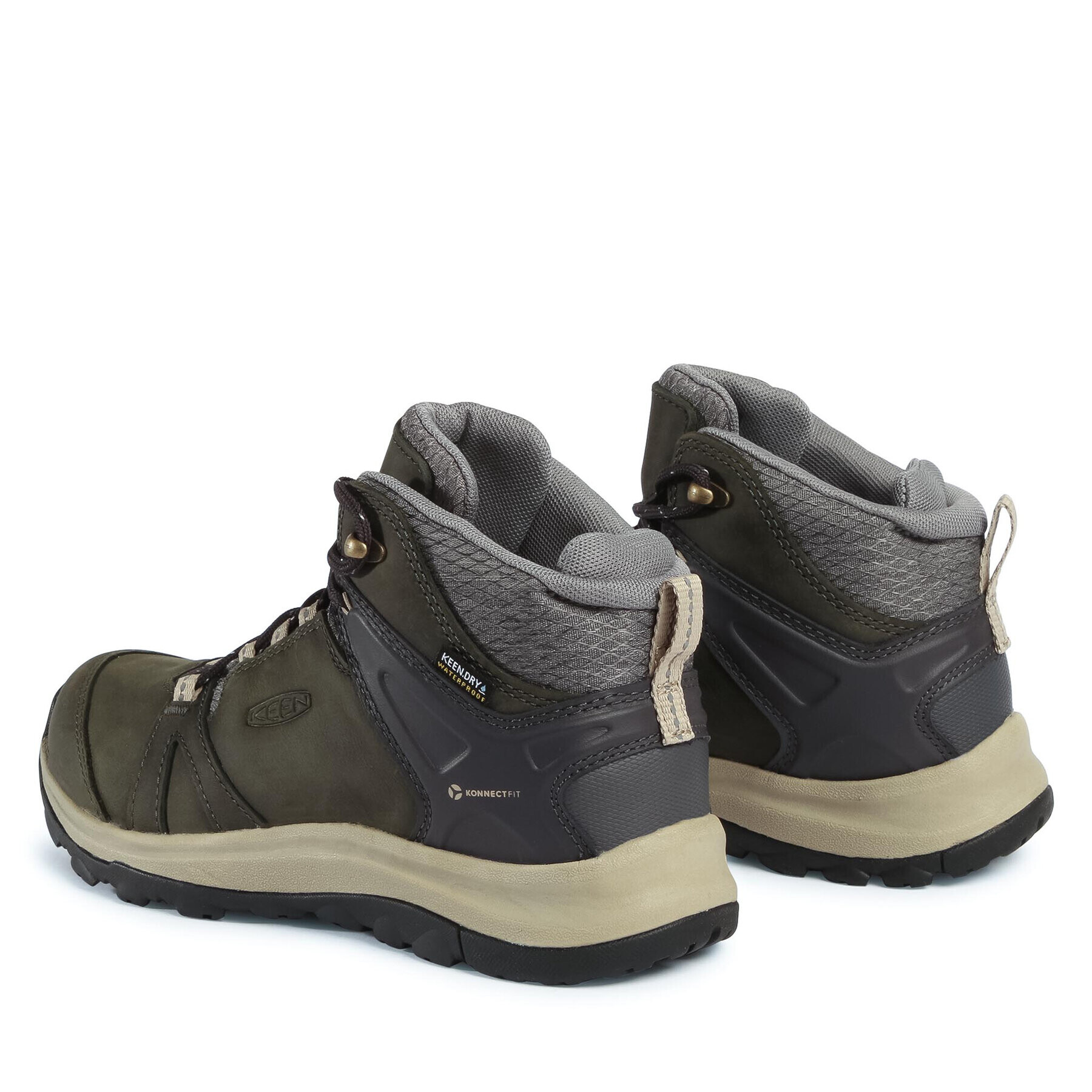 Keen Туристически Terradora II Leather Mid Wp 1023730 Зелен - Pepit.bg