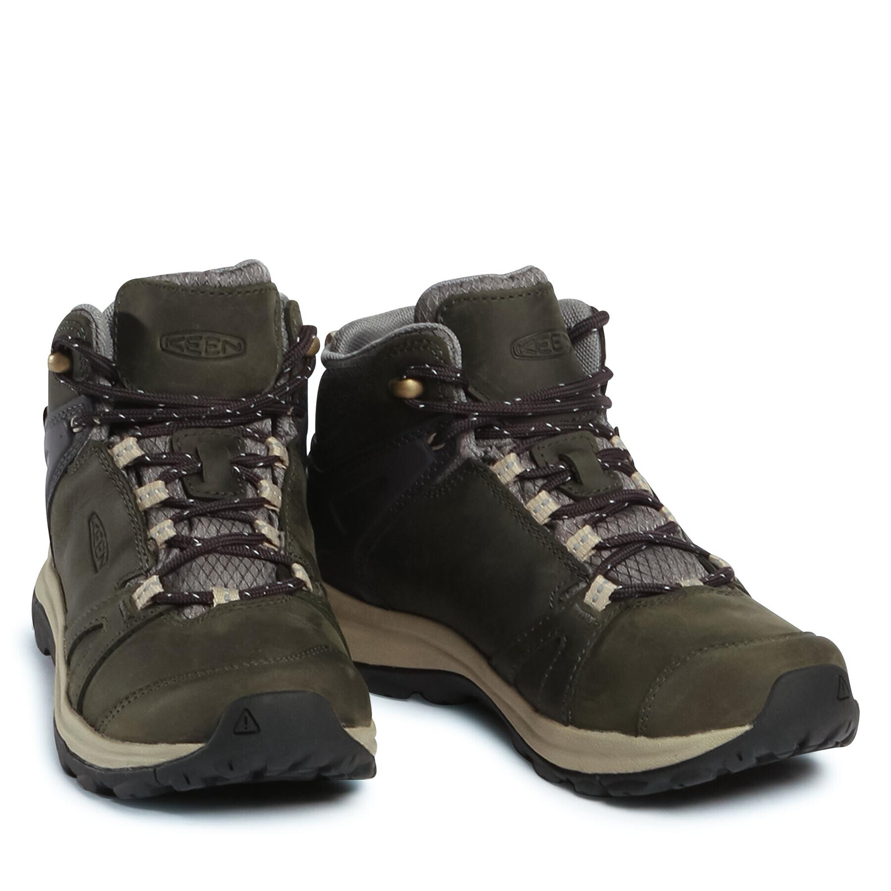 Keen Туристически Terradora II Leather Mid Wp 1023730 Зелен - Pepit.bg