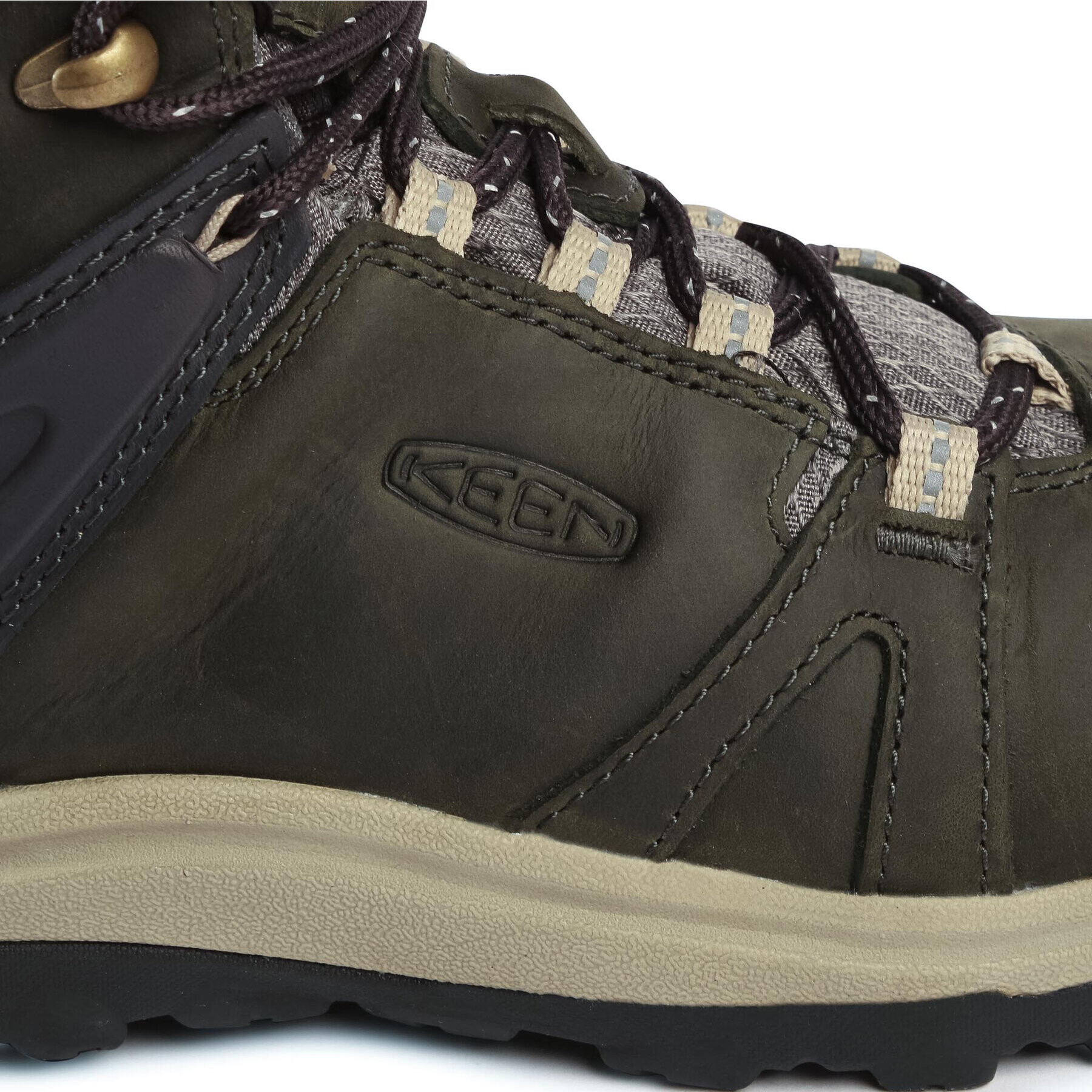 Keen Туристически Terradora II Leather Mid Wp 1023730 Зелен - Pepit.bg