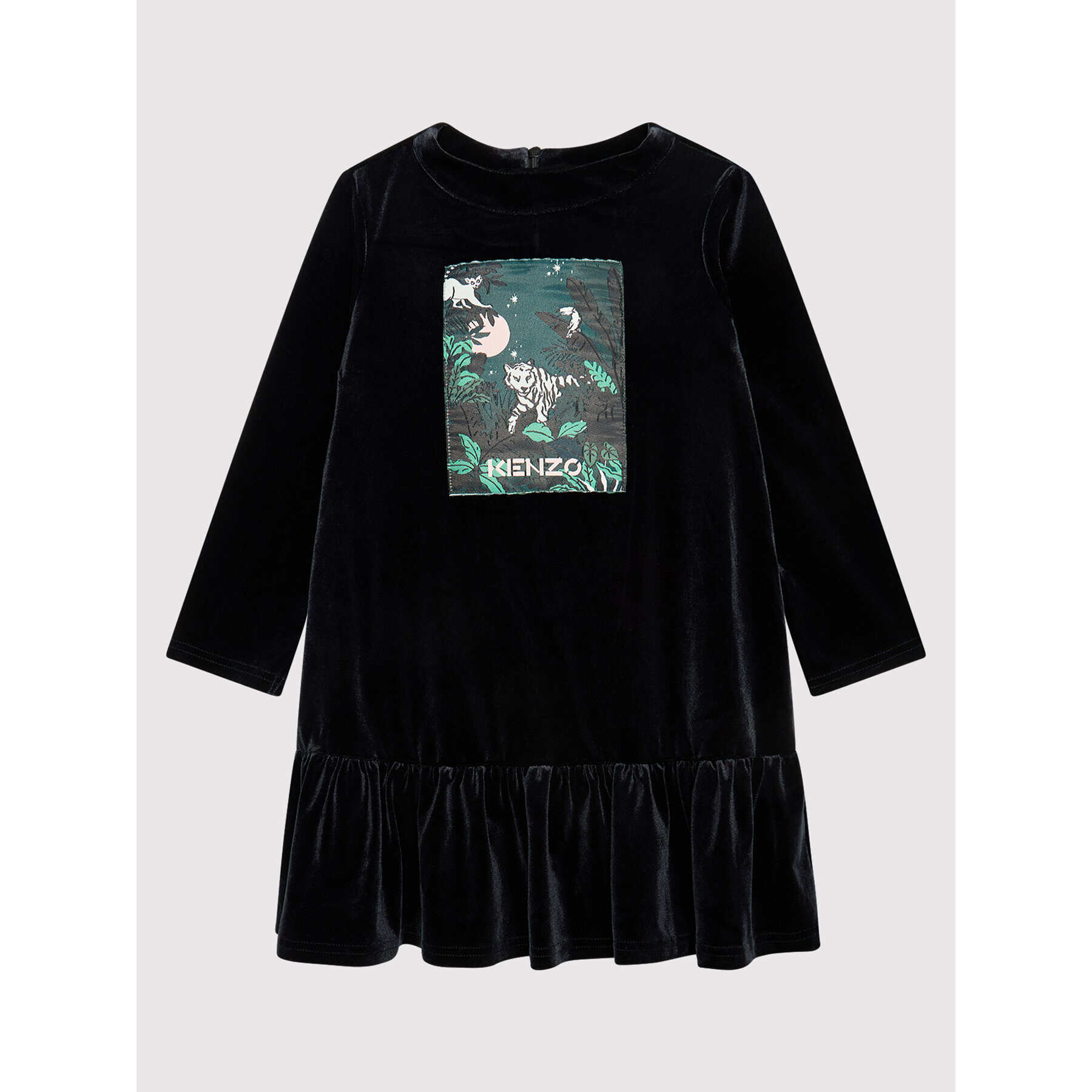 Kenzo Kids Ежедневна рокля K12065 Черен Regular Fit - Pepit.bg