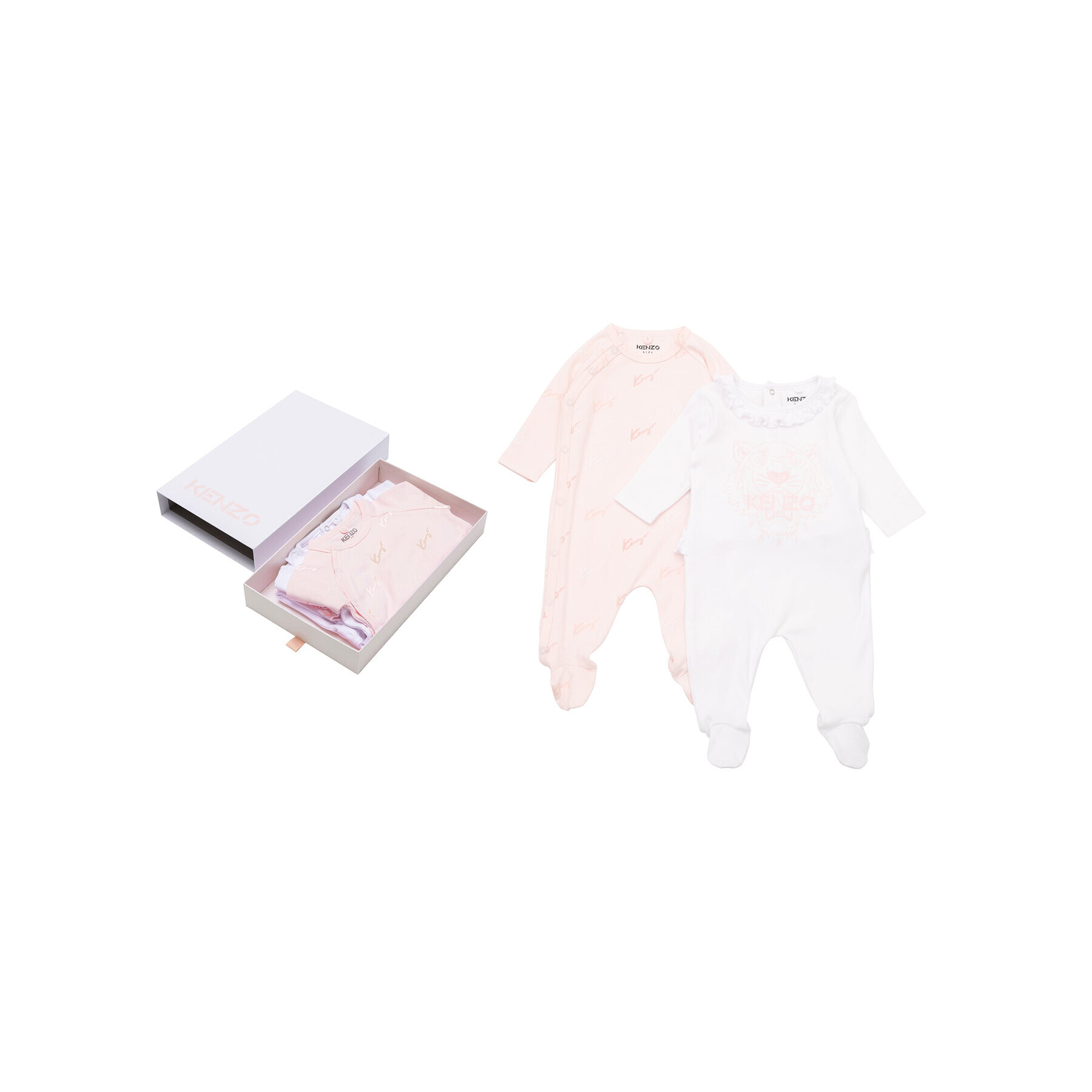 Kenzo Kids Комплект 2 чифта ританки K98072 Розов - Pepit.bg