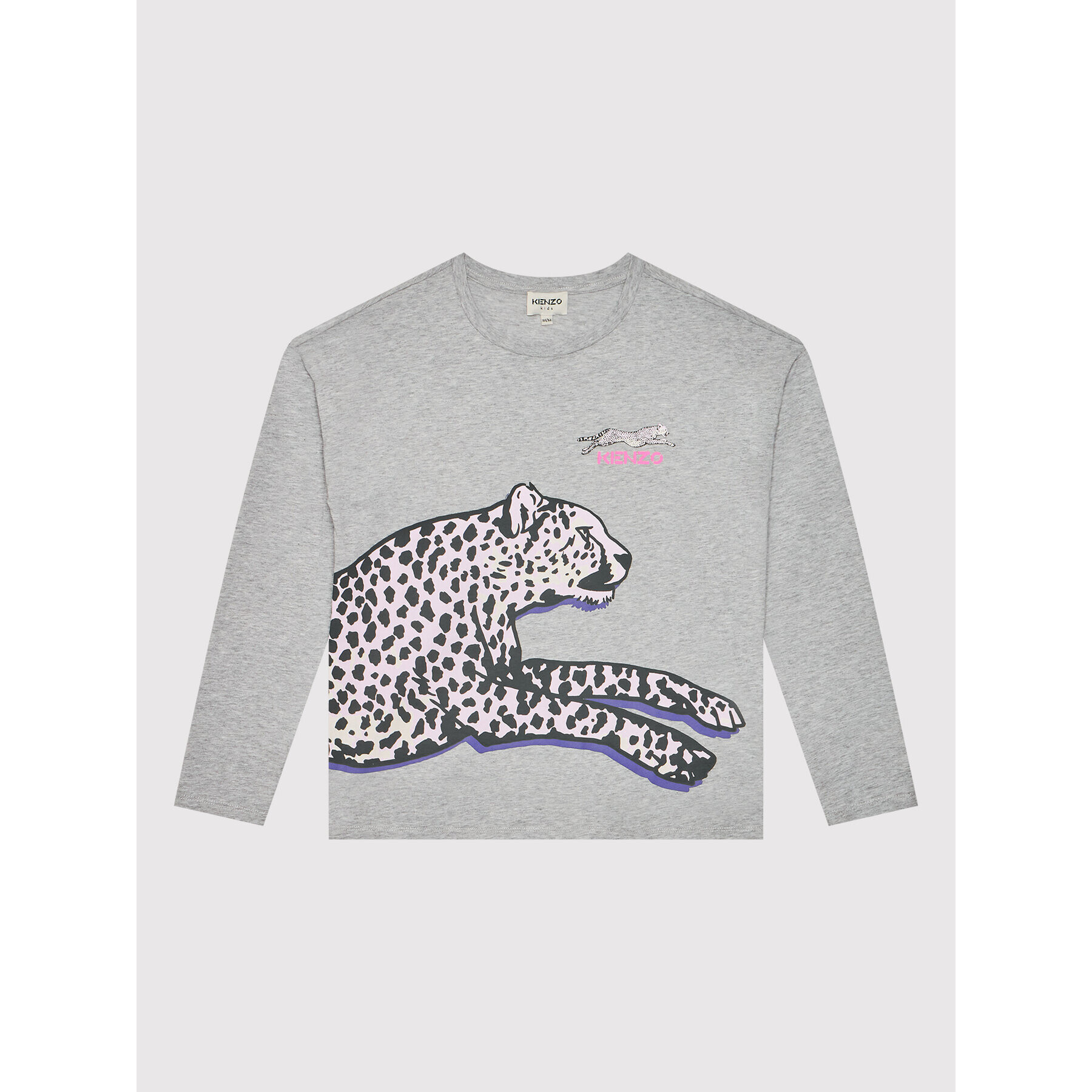 Kenzo Kids Блуза K15542 D Сив Regular Fit - Pepit.bg