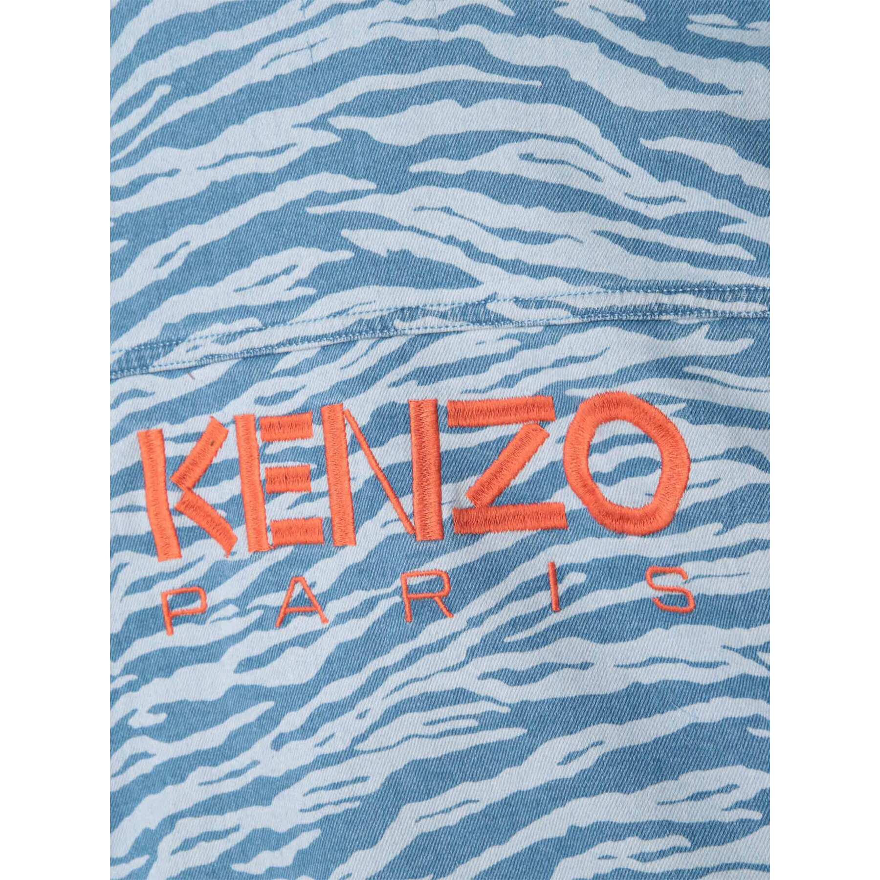 Kenzo Kids Дънково яке K15638 S Син Regular Fit - Pepit.bg