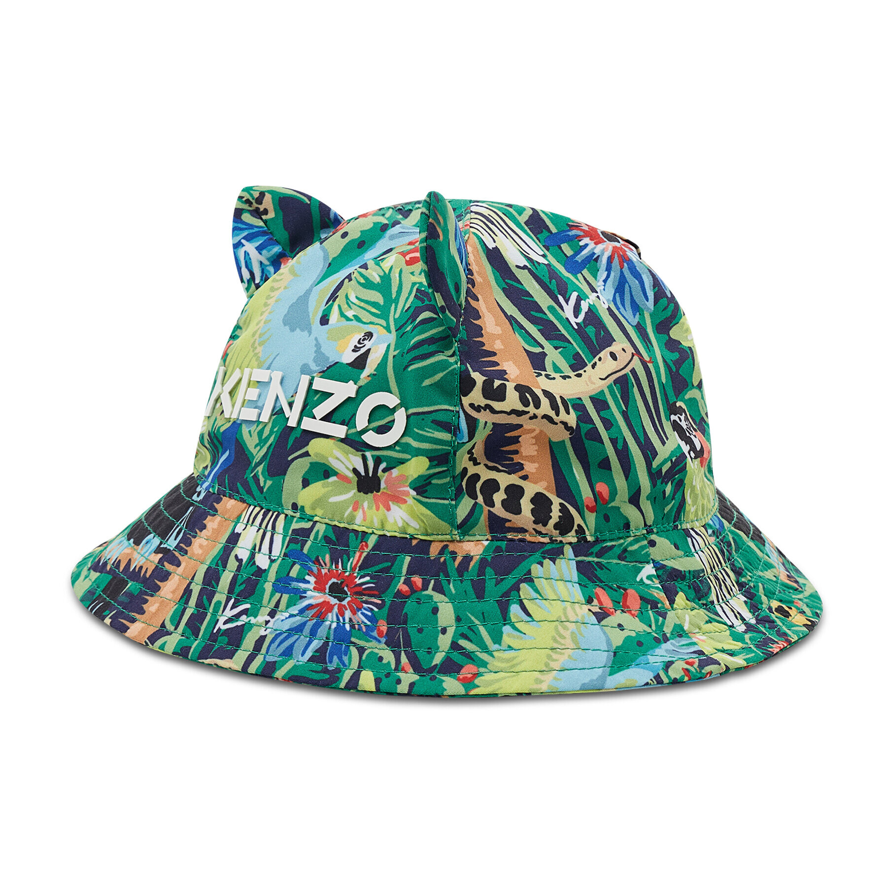 Kenzo Kids Капела Bucket K01018 Зелен - Pepit.bg