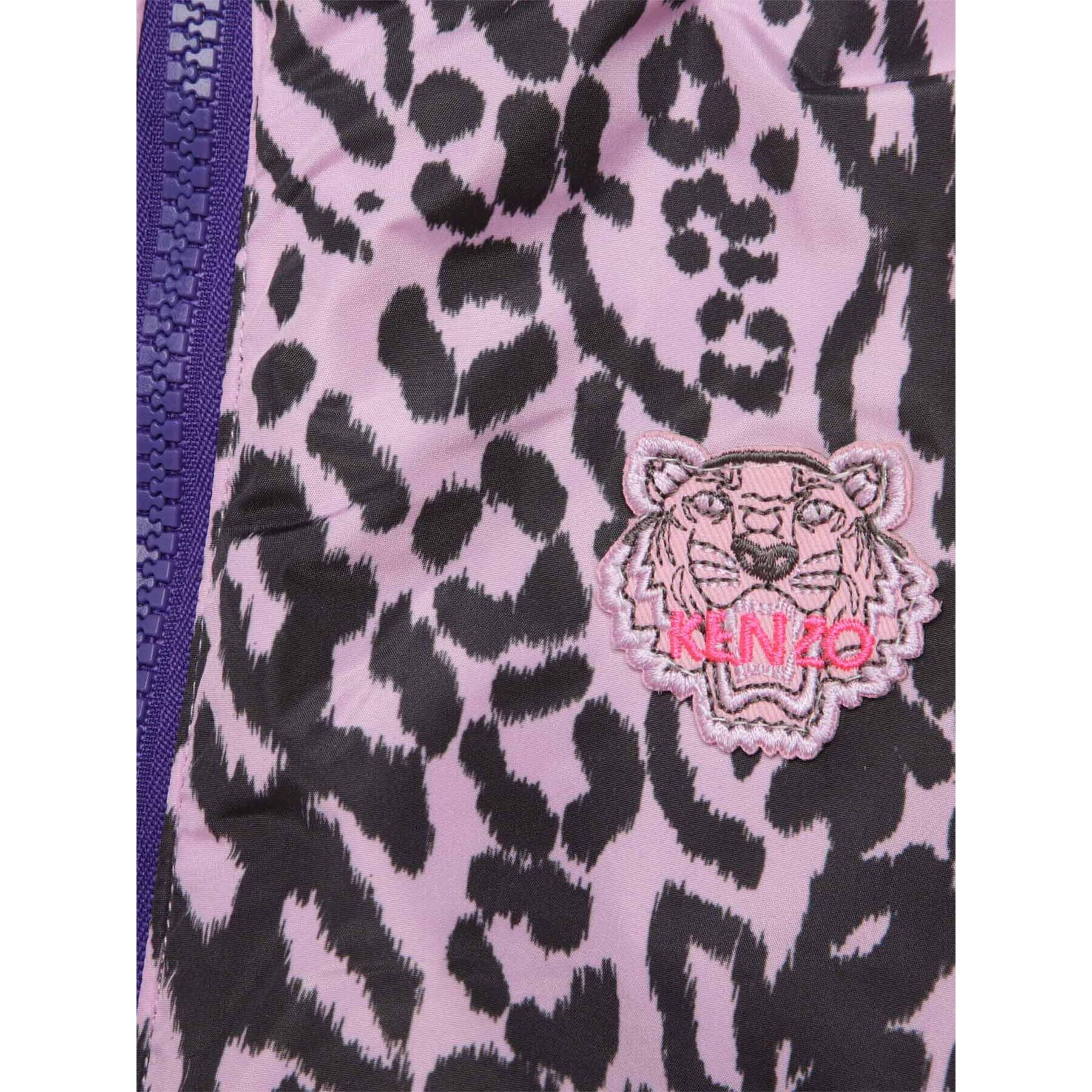 Kenzo Kids Пухено яке K16079 D Розов Regular Fit - Pepit.bg