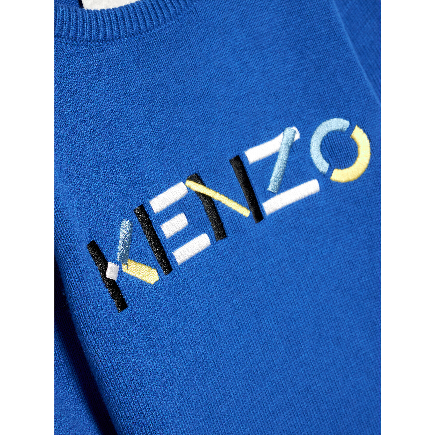 Kenzo Kids Пуловер K25142 Тъмносин Regular Fit - Pepit.bg