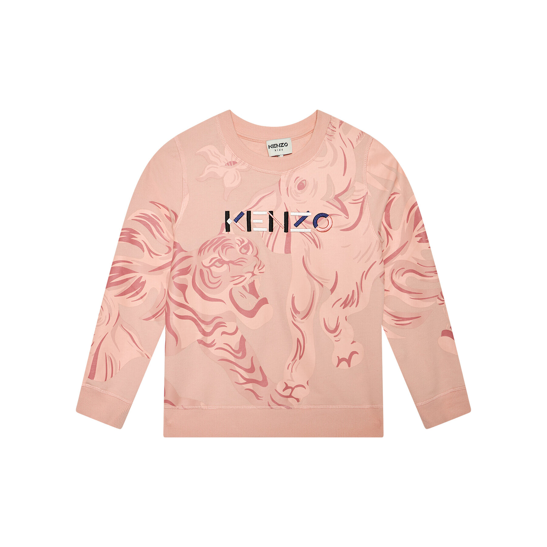 Kenzo Kids Суитшърт K15060 D Розов Regular Fit - Pepit.bg