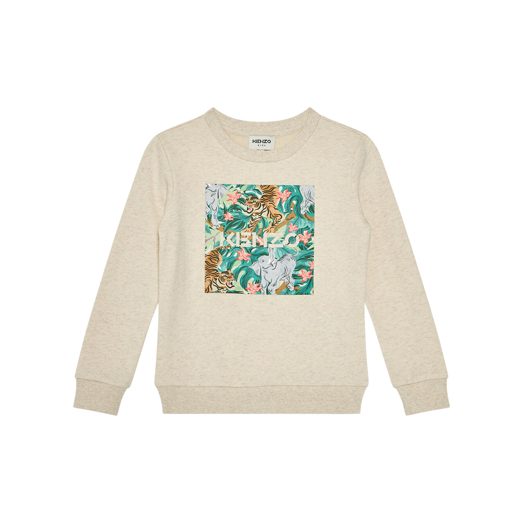 Kenzo Kids Суитшърт K15064 D Бежов Regular Fit - Pepit.bg