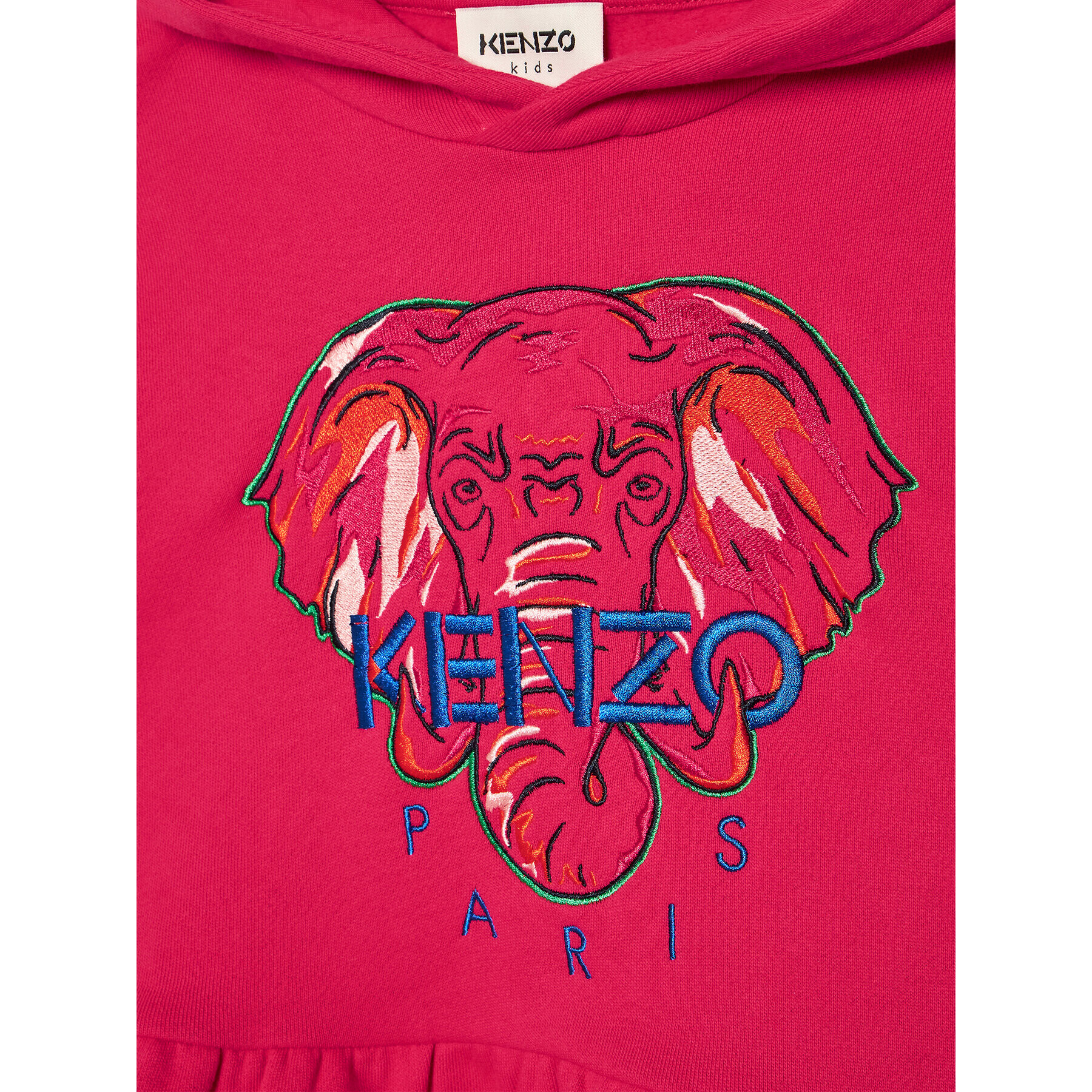 Kenzo Kids Суитшърт K15576 M Розов Relaxed Fit - Pepit.bg