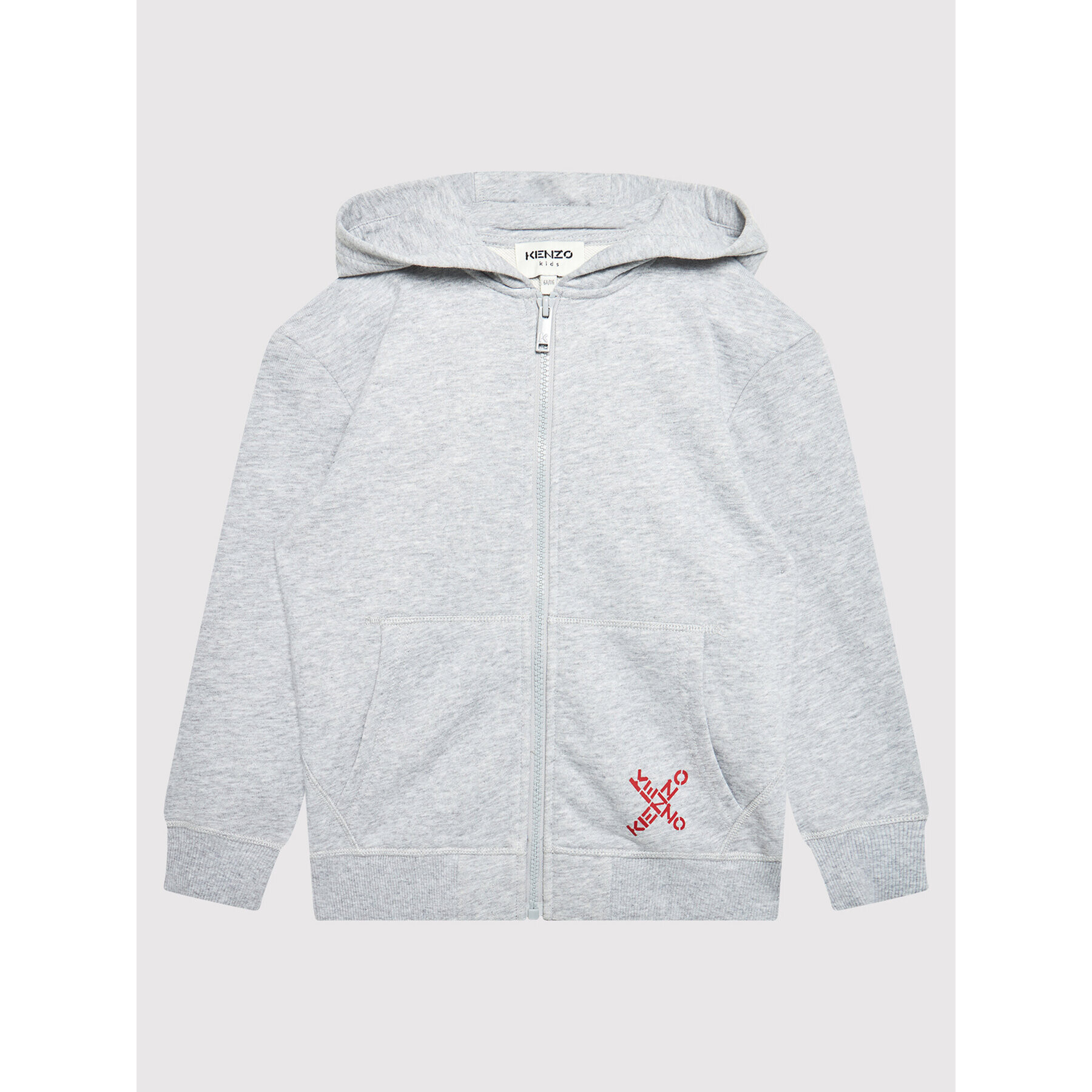 Kenzo Kids Суитшърт K25126 Сив Regular Fit - Pepit.bg