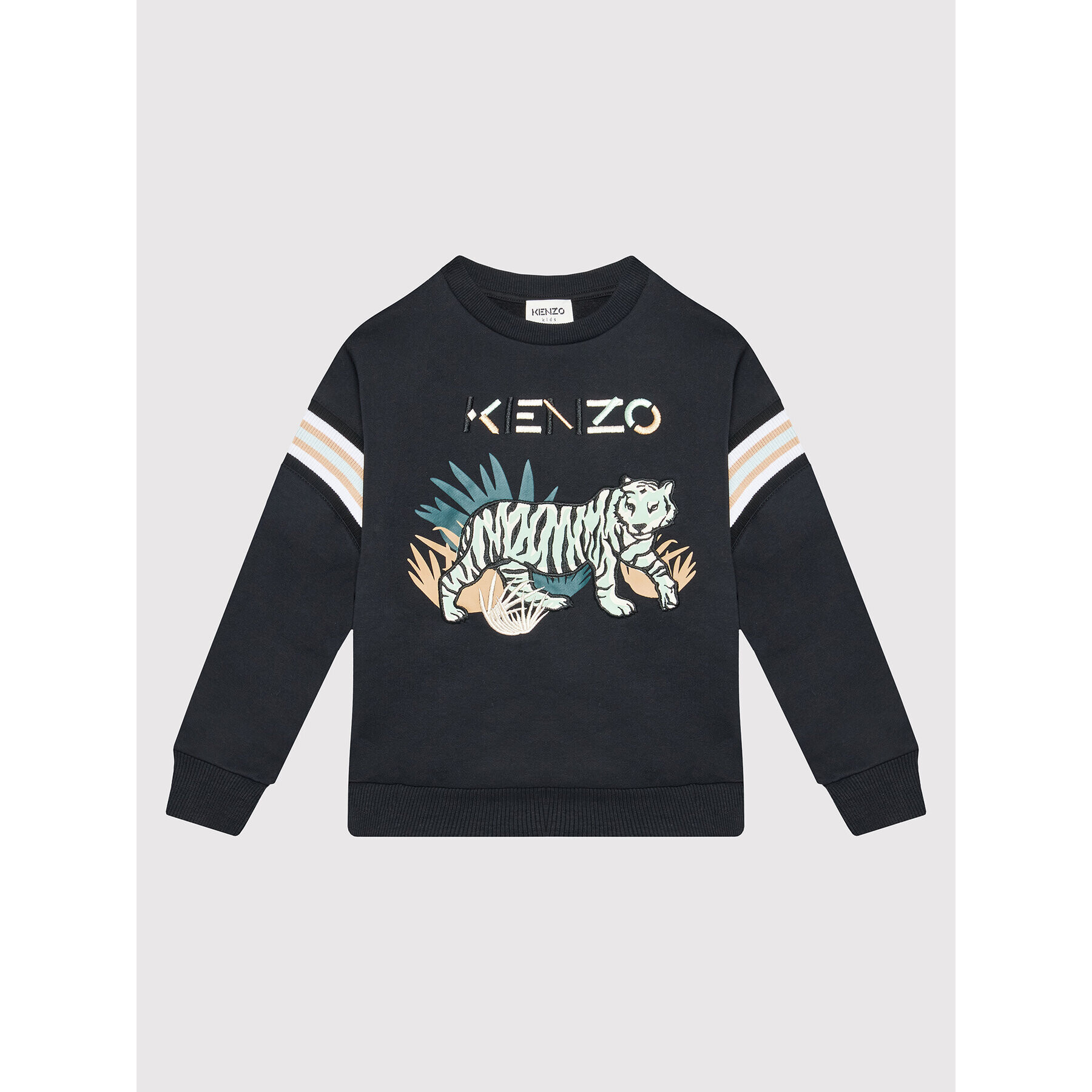Kenzo Kids Суитшърт K25164 Черен Regular Fit - Pepit.bg