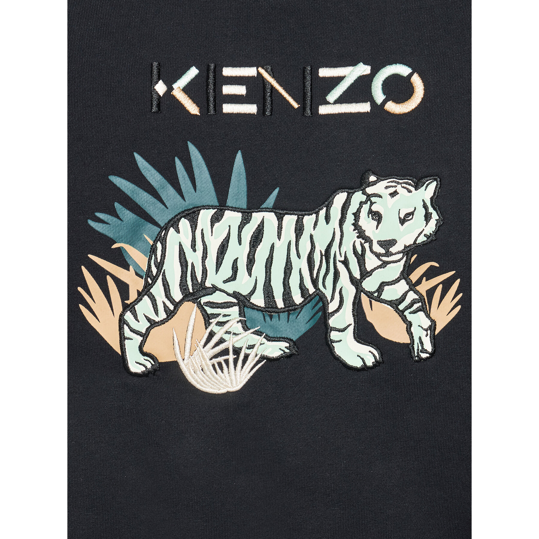 Kenzo Kids Суитшърт K25164 Черен Regular Fit - Pepit.bg