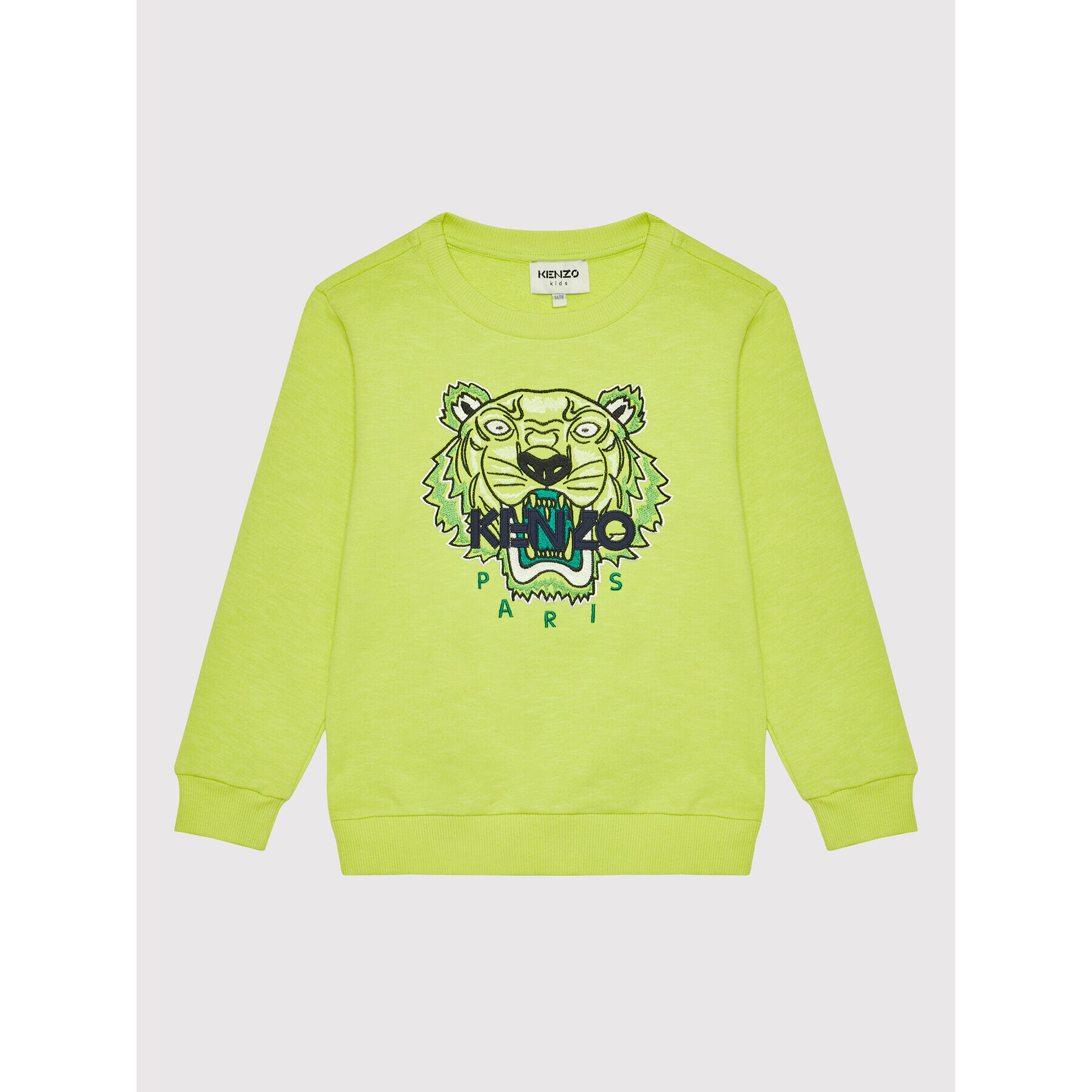 Kenzo Kids Суитшърт K25617 S Зелен Regular Fit - Pepit.bg