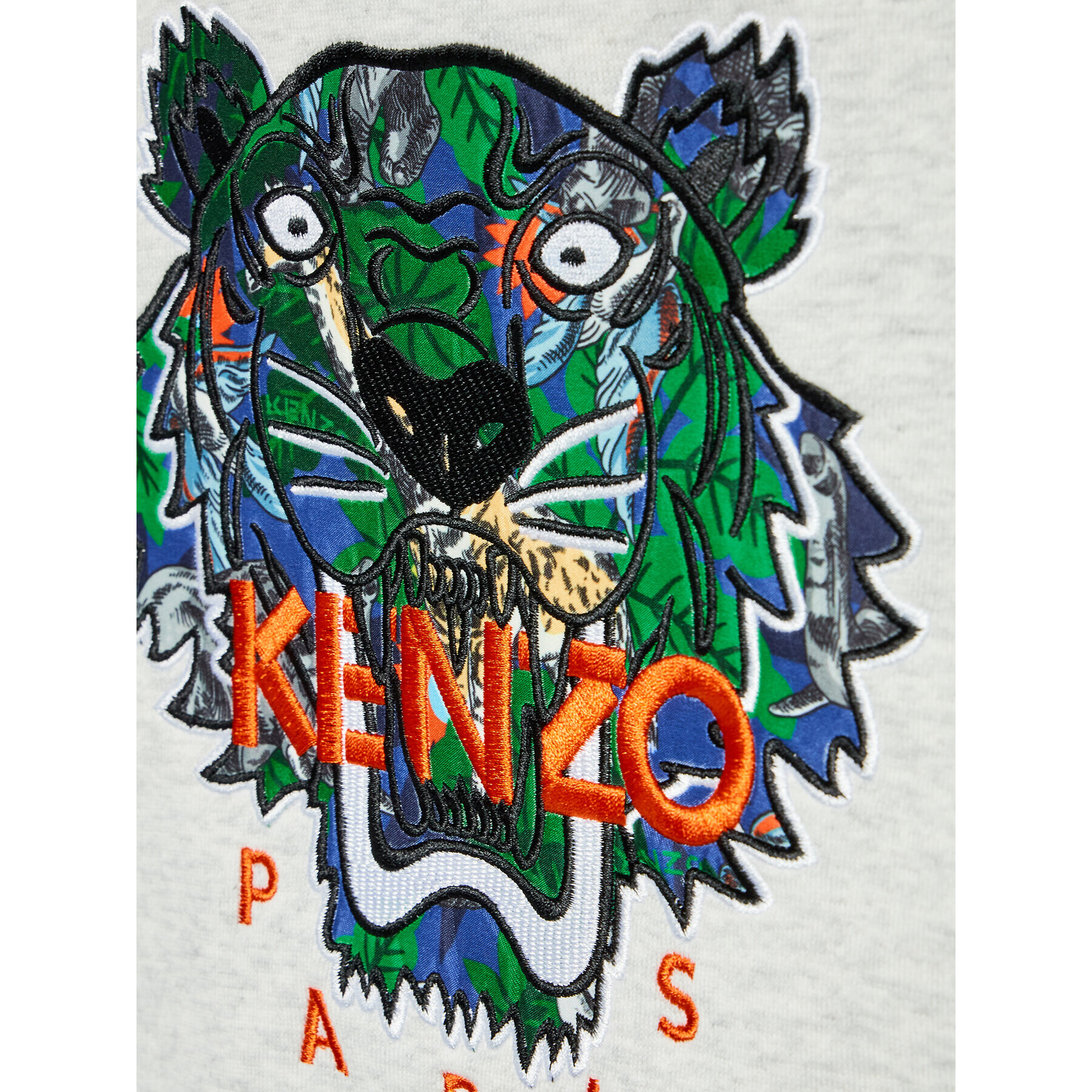 Kenzo Kids Суитшърт K25701 M Сив Regular Fit - Pepit.bg