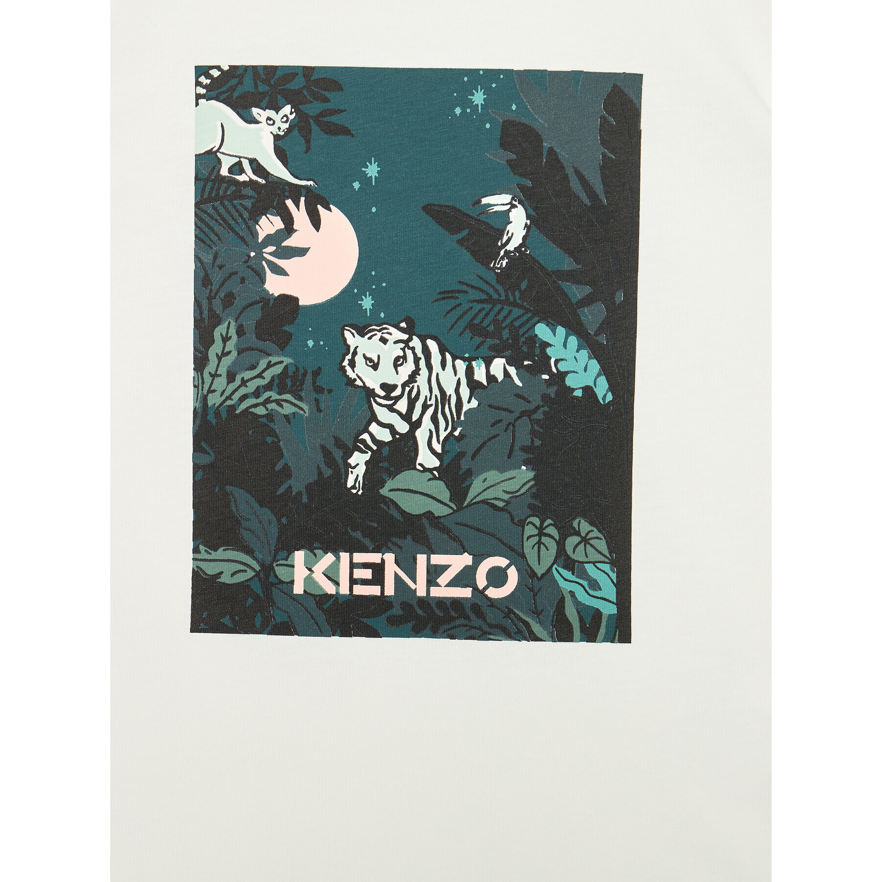 Kenzo Kids Тишърт K15167 Бял Regular Fit - Pepit.bg