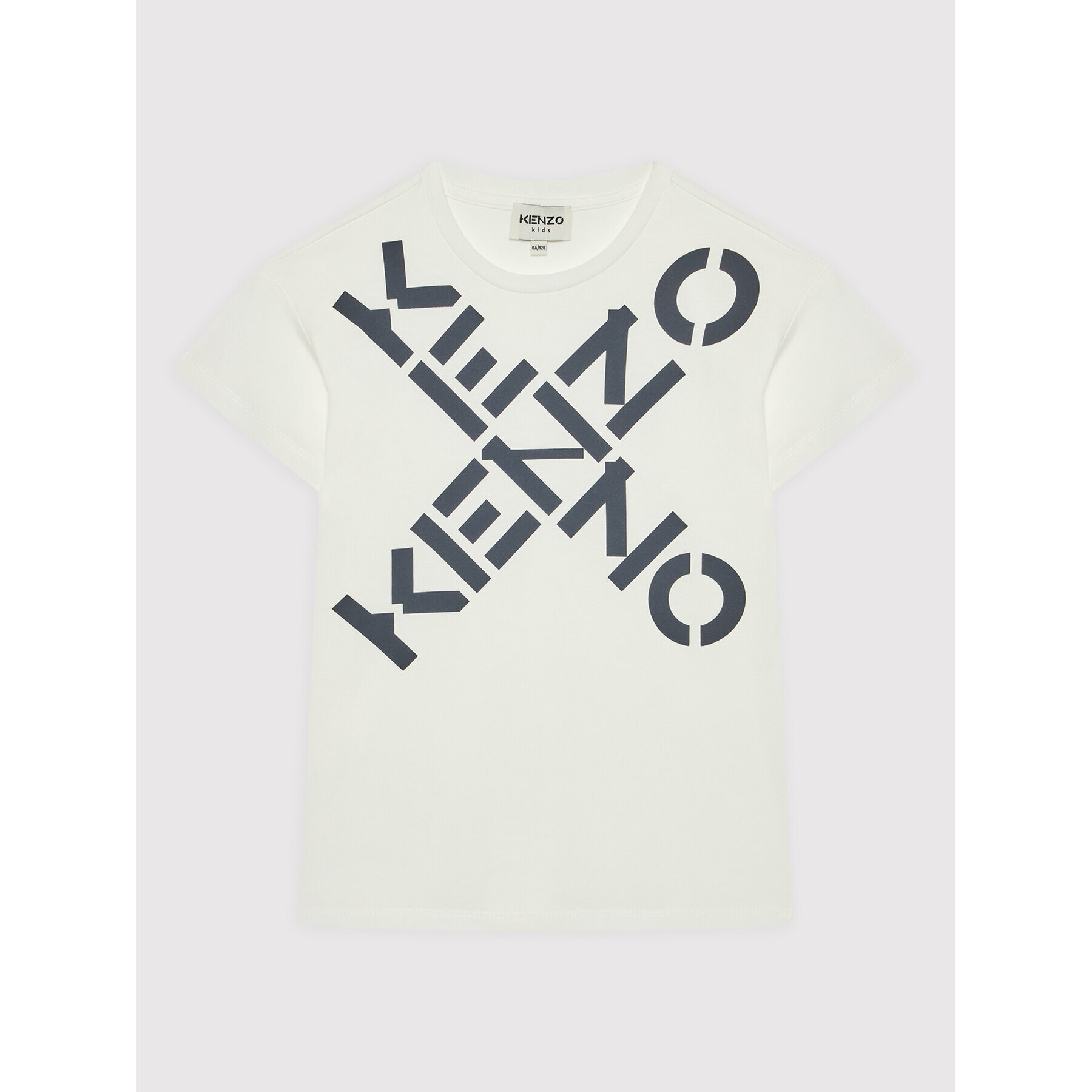 Kenzo Kids Тишърт K15501 Бял Regular Fit - Pepit.bg