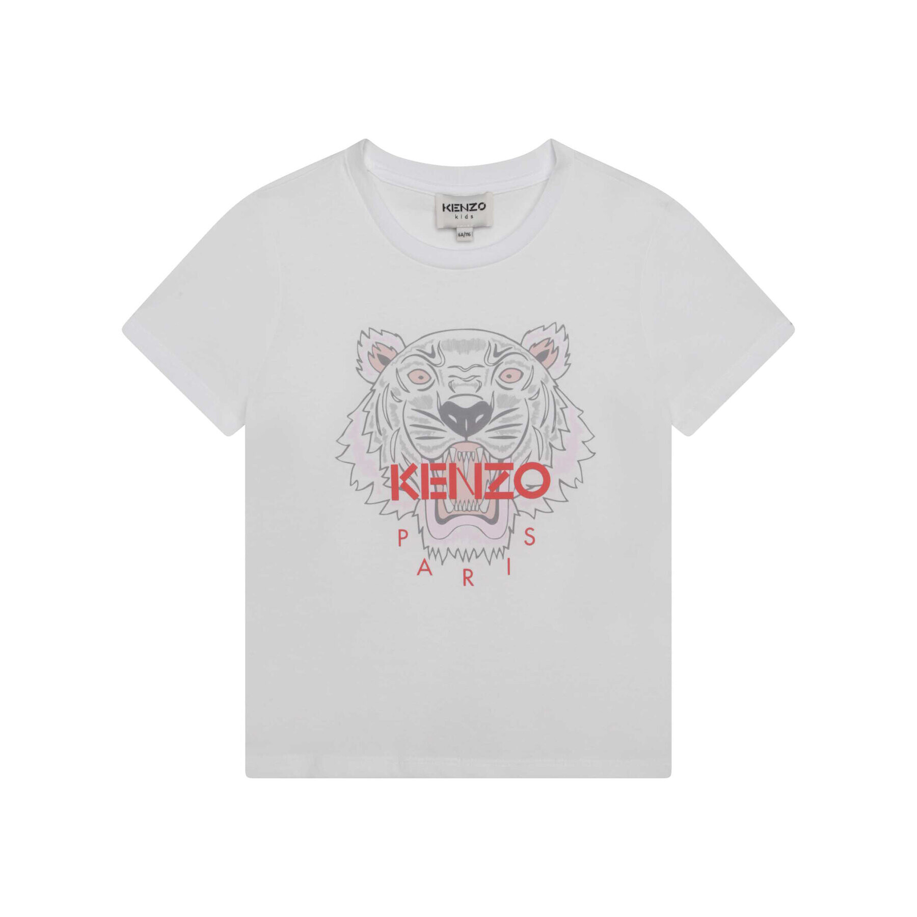 Kenzo Kids Тишърт K15662 M Бял Regular Fit - Pepit.bg