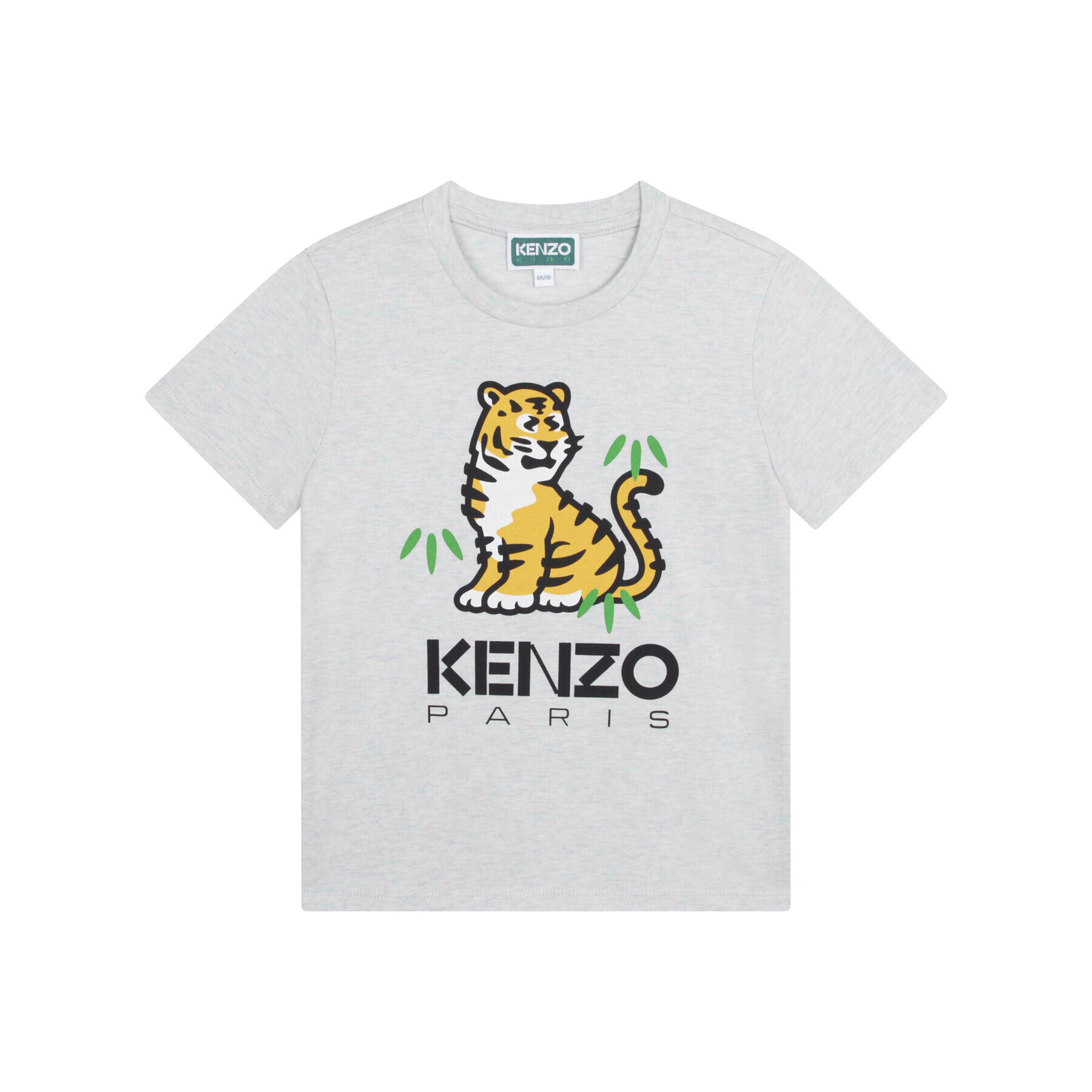 Kenzo Kids Тишърт K15664 S Сив Regular Fit - Pepit.bg