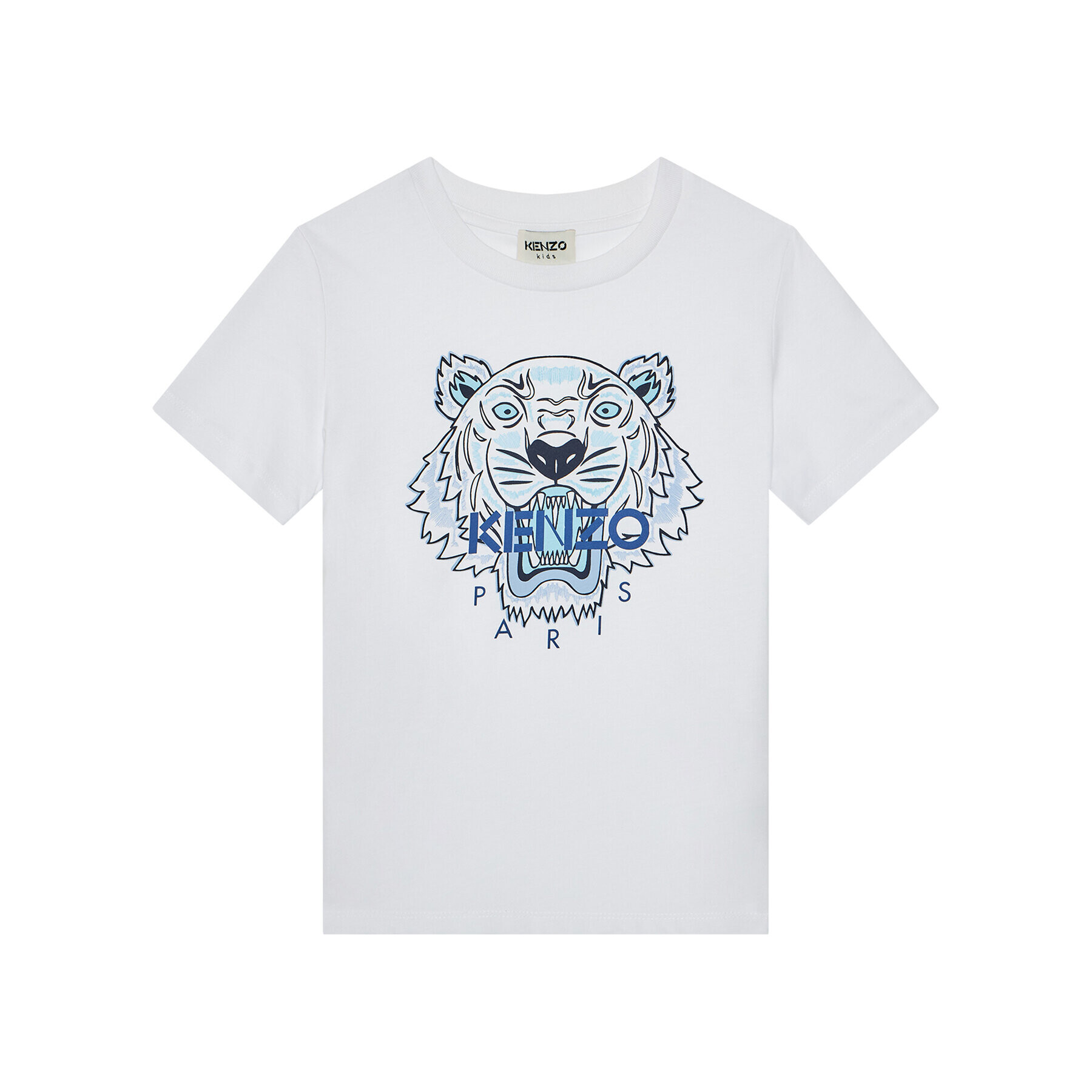 Kenzo Kids Тишърт K25115 S Бял Regular Fit - Pepit.bg
