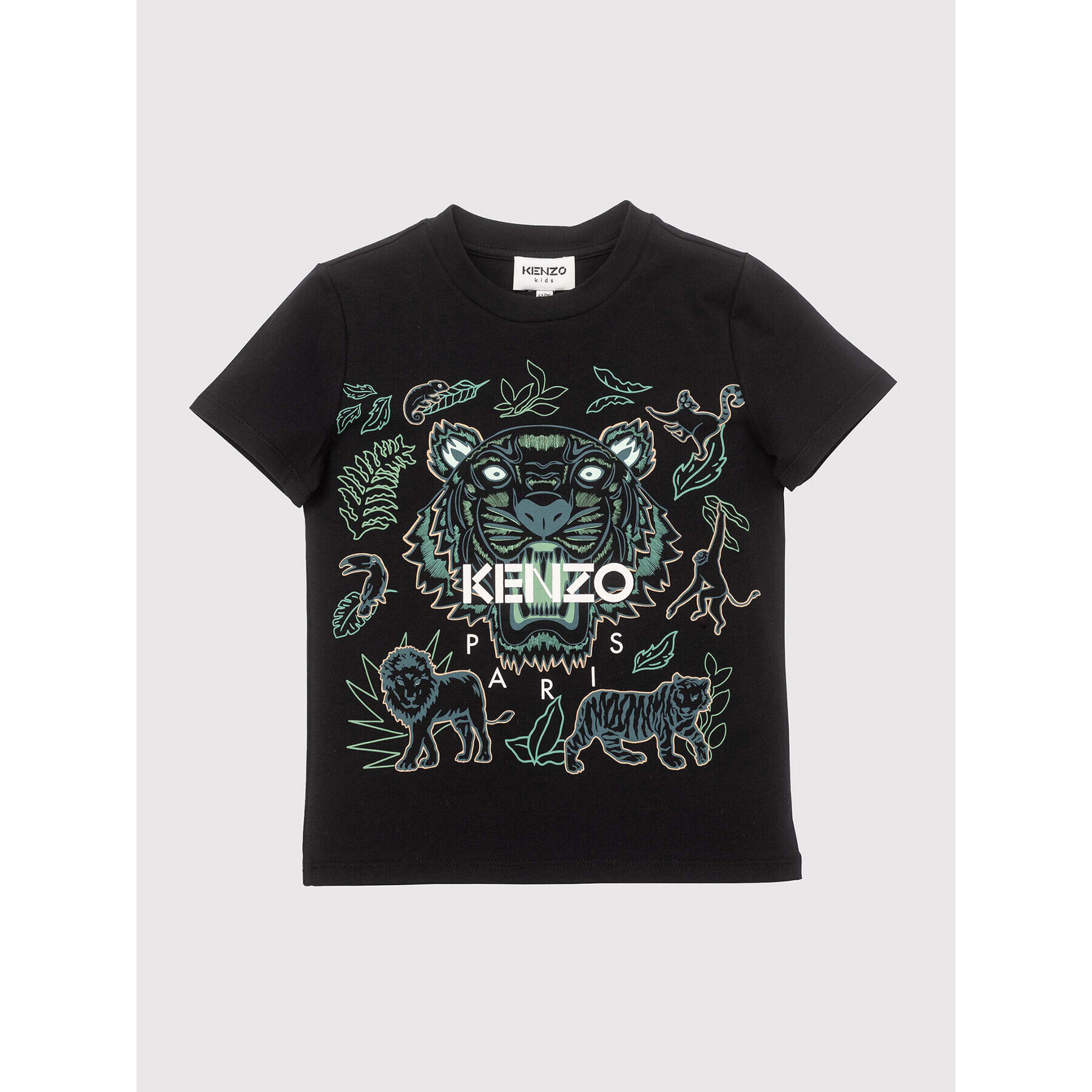 Kenzo Kids Тишърт K25171 Черен Regular Fit - Pepit.bg