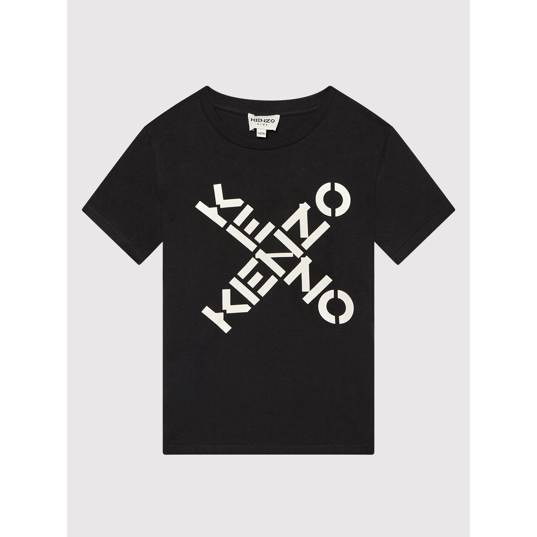 Kenzo Kids Тишърт K25175 Черен Regular Fit - Pepit.bg