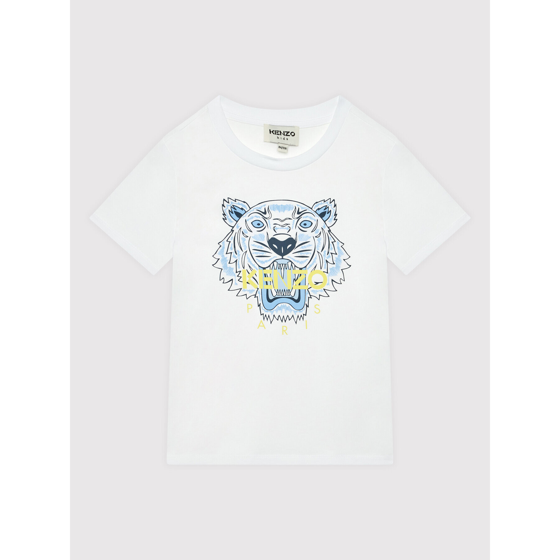 Kenzo Kids Тишърт K25625 M Бял Regular Fit - Pepit.bg