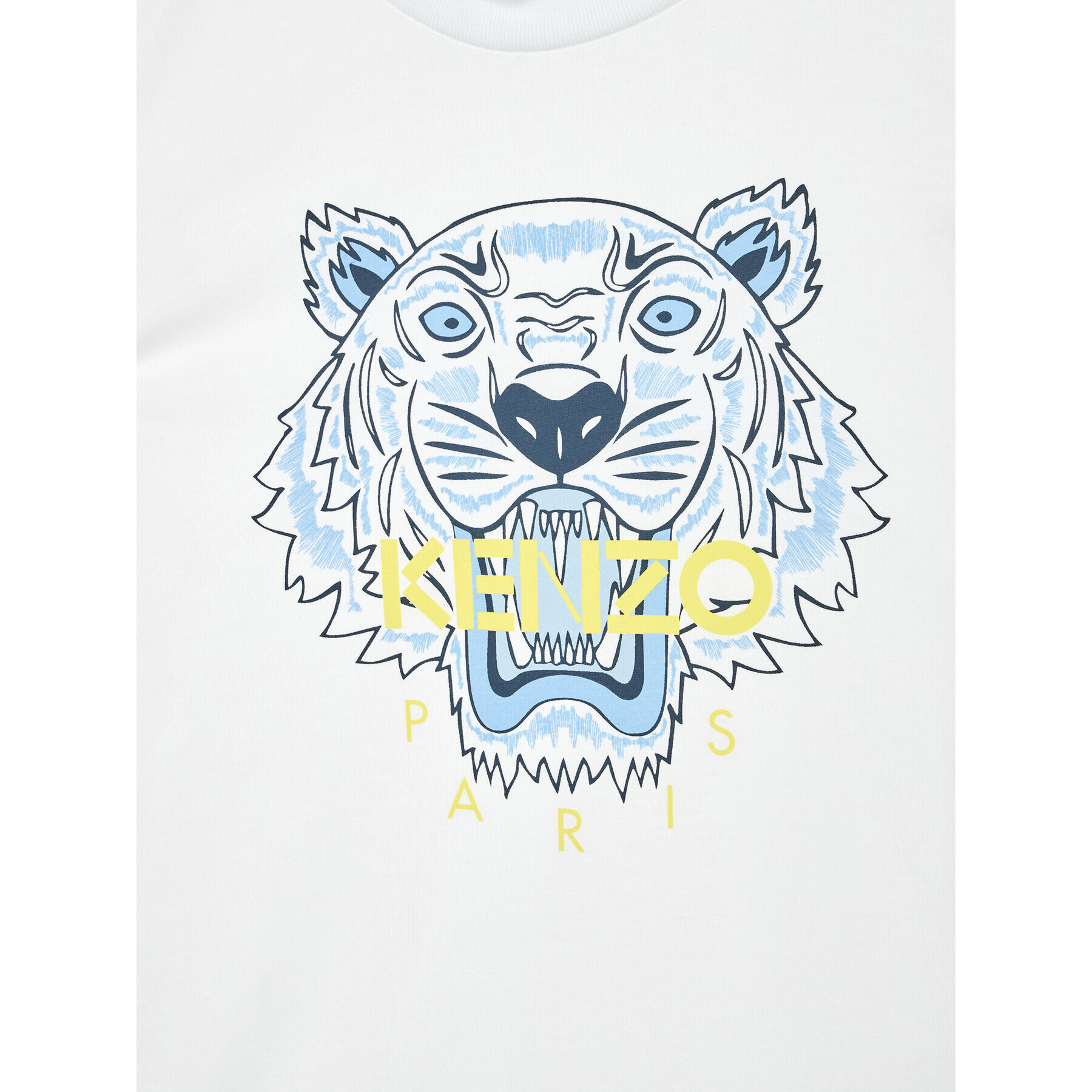 Kenzo Kids Тишърт K25625 M Бял Regular Fit - Pepit.bg
