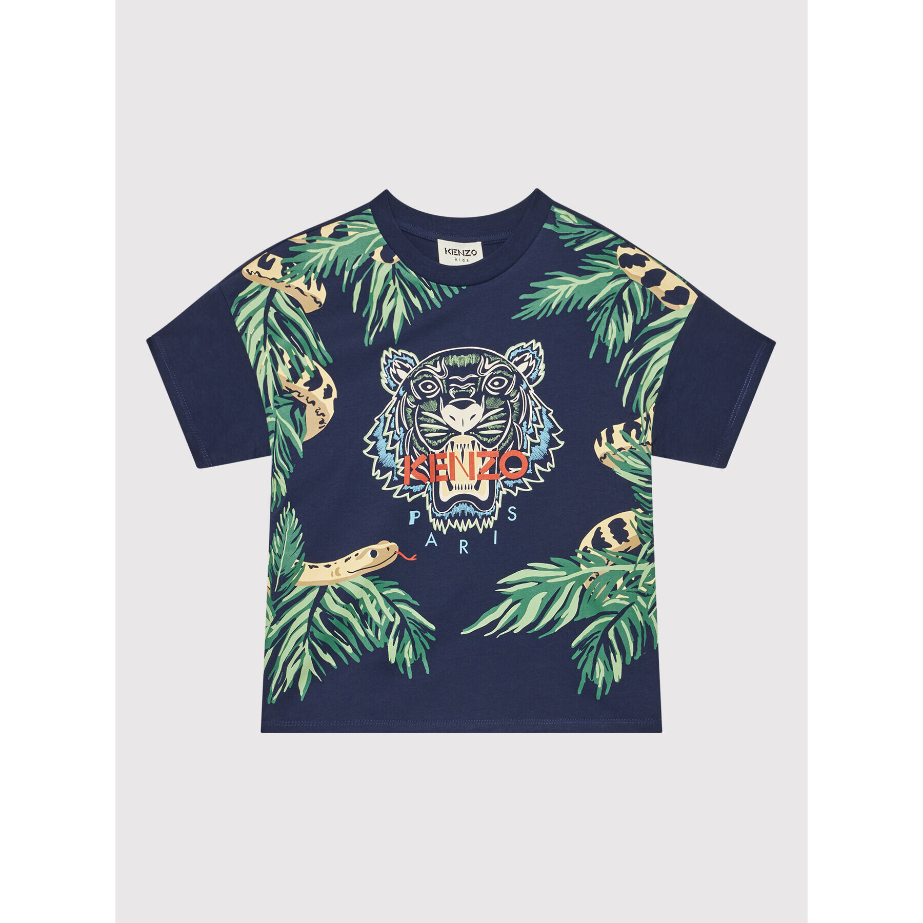 Kenzo Kids Тишърт K25642 M Тъмносин Regular Fit - Pepit.bg