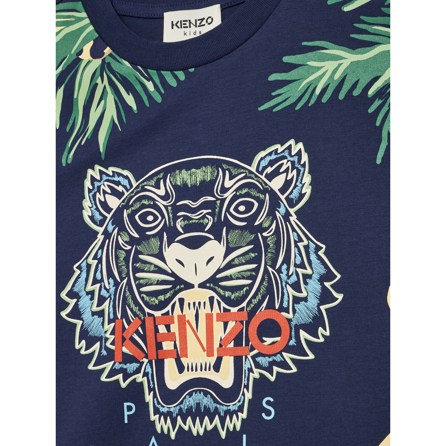 Kenzo Kids Тишърт K25642 M Тъмносин Regular Fit - Pepit.bg