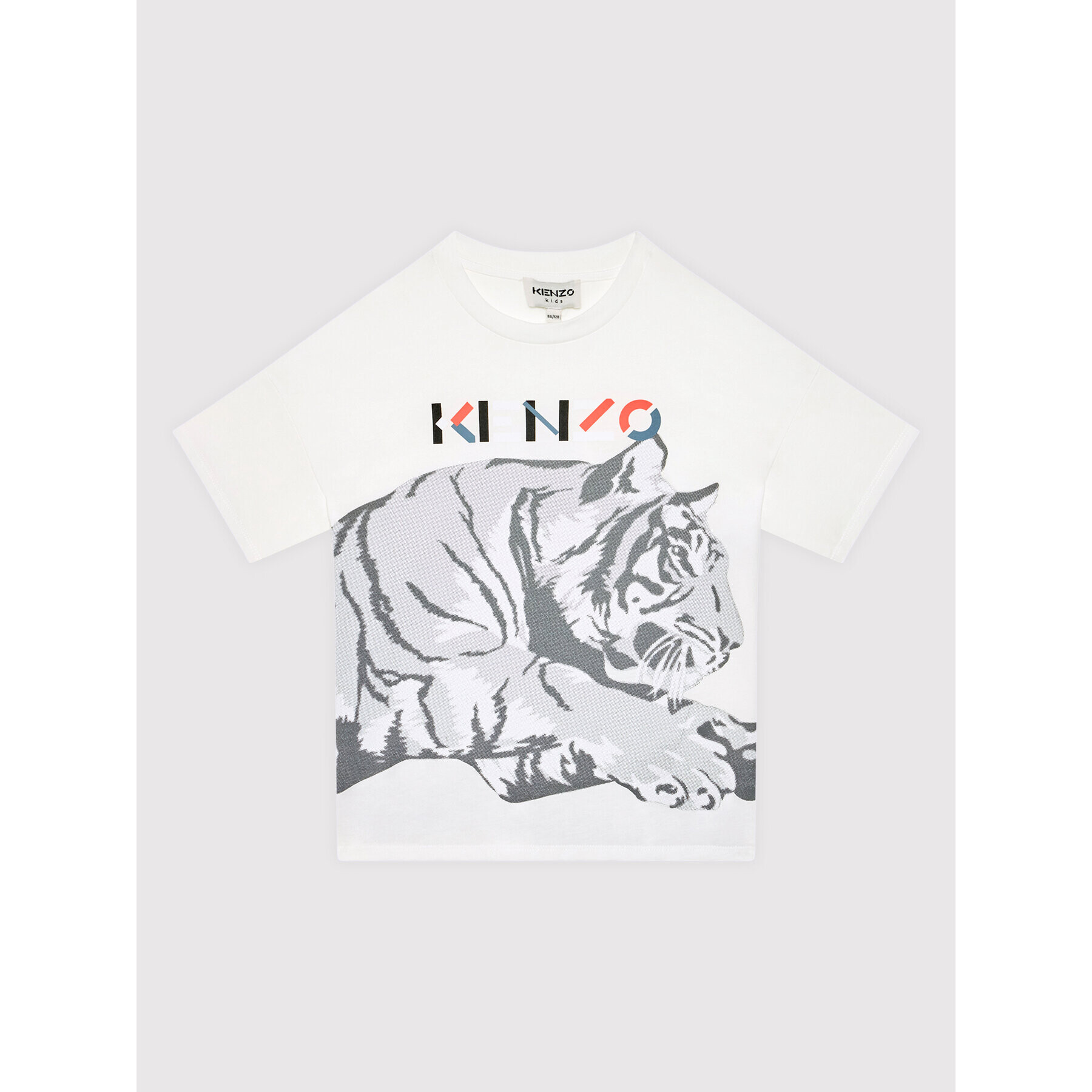 Kenzo Kids Тишърт K25648 M Бял Regular Fit - Pepit.bg