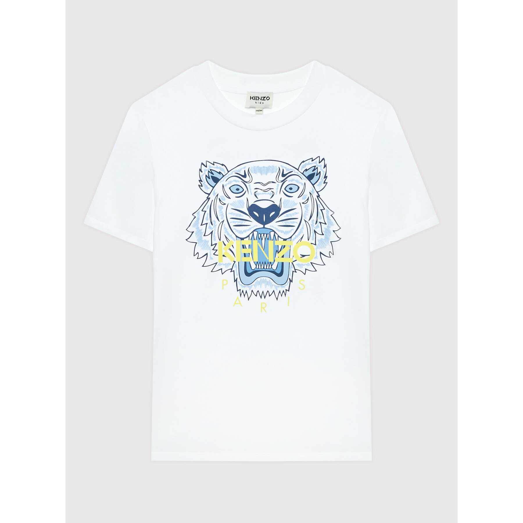 Kenzo Kids Тишърт K25667 M Бял Regular Fit - Pepit.bg