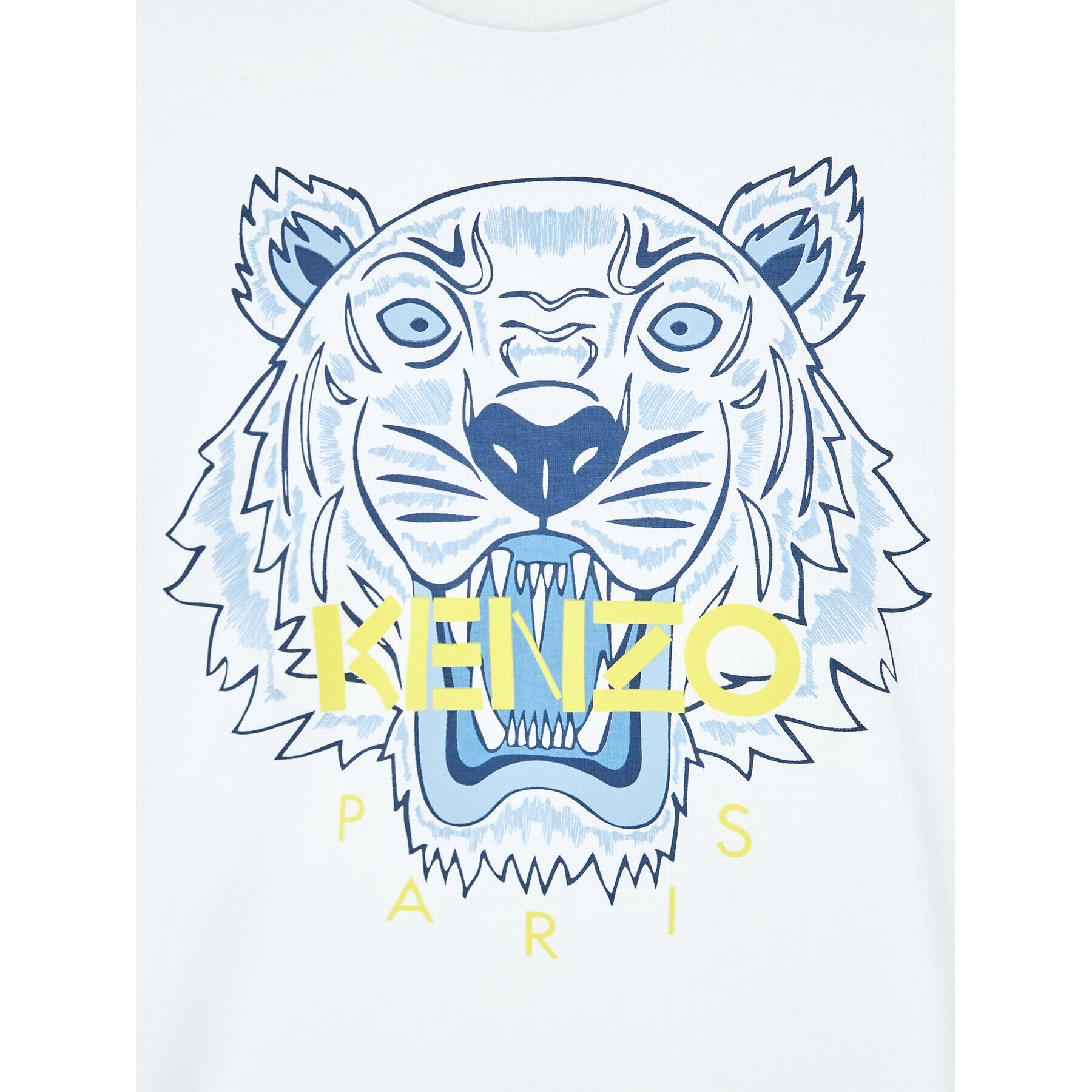 Kenzo Kids Тишърт K25667 M Бял Regular Fit - Pepit.bg