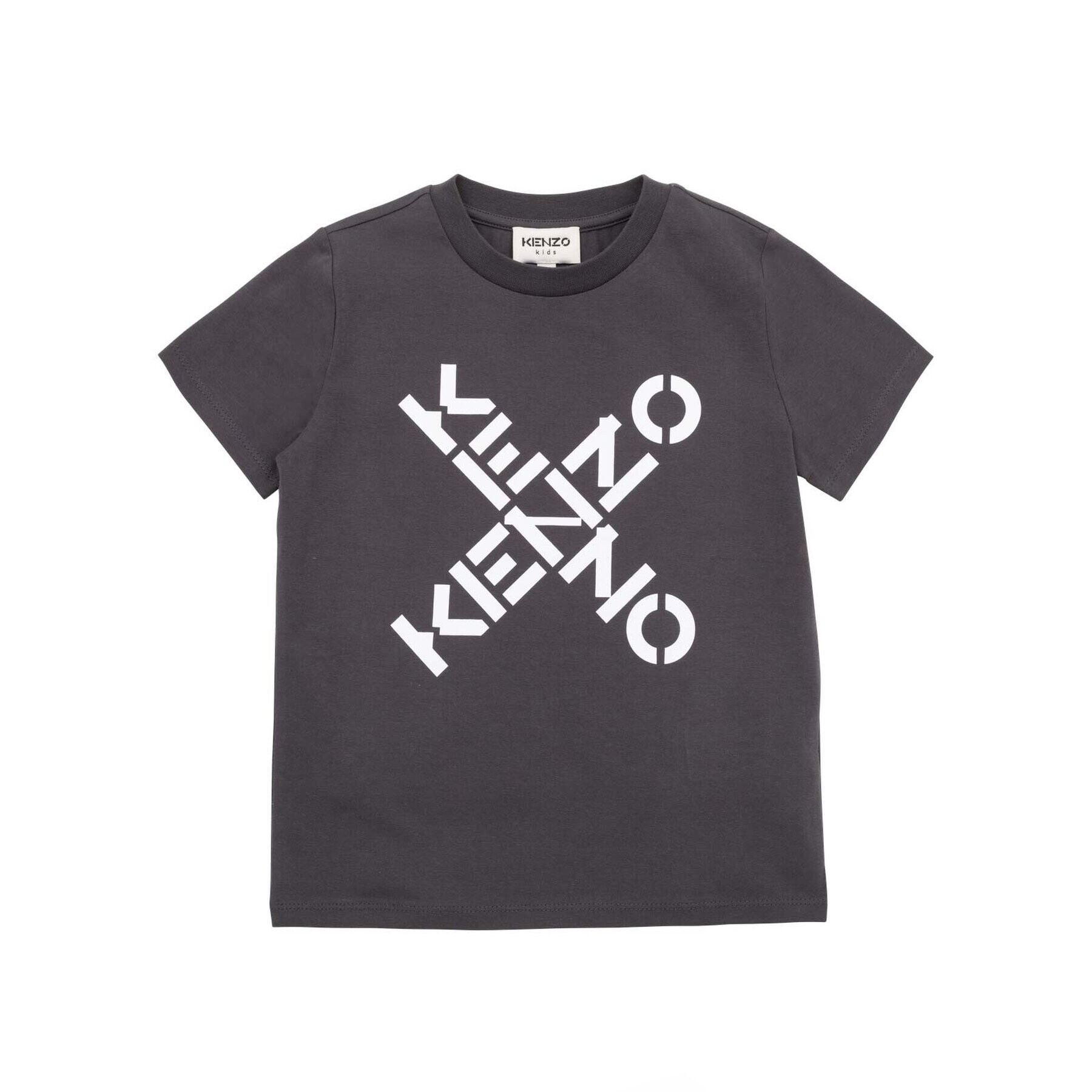 Kenzo Kids Тишърт K25679 Сив Regular Fit - Pepit.bg