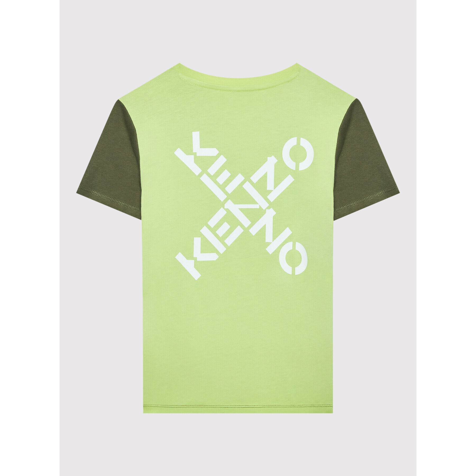 Kenzo Kids Тишърт K25680 Зелен Regular Fit - Pepit.bg