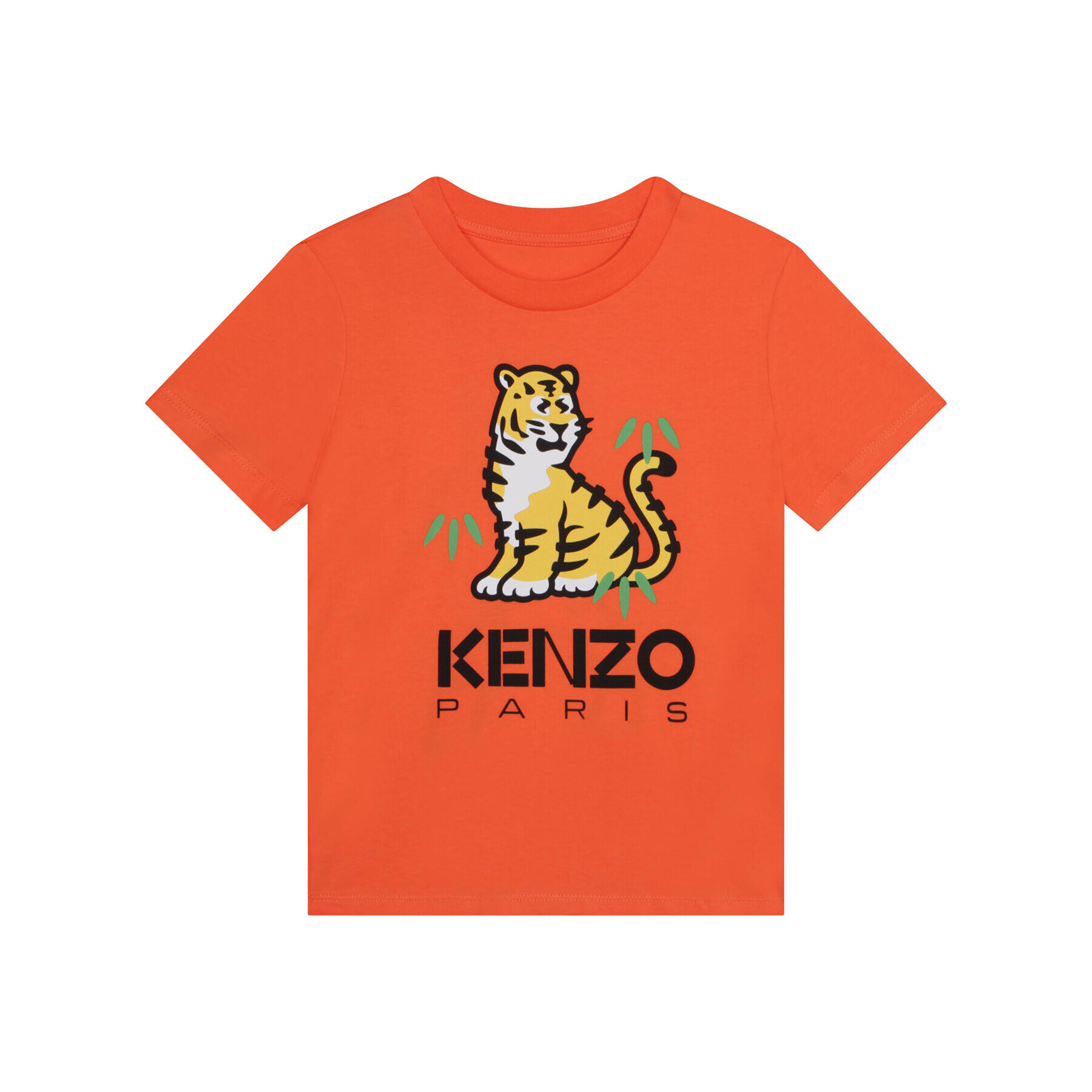 Kenzo Kids Тишърт K25800 S Оранжев Regular Fit - Pepit.bg