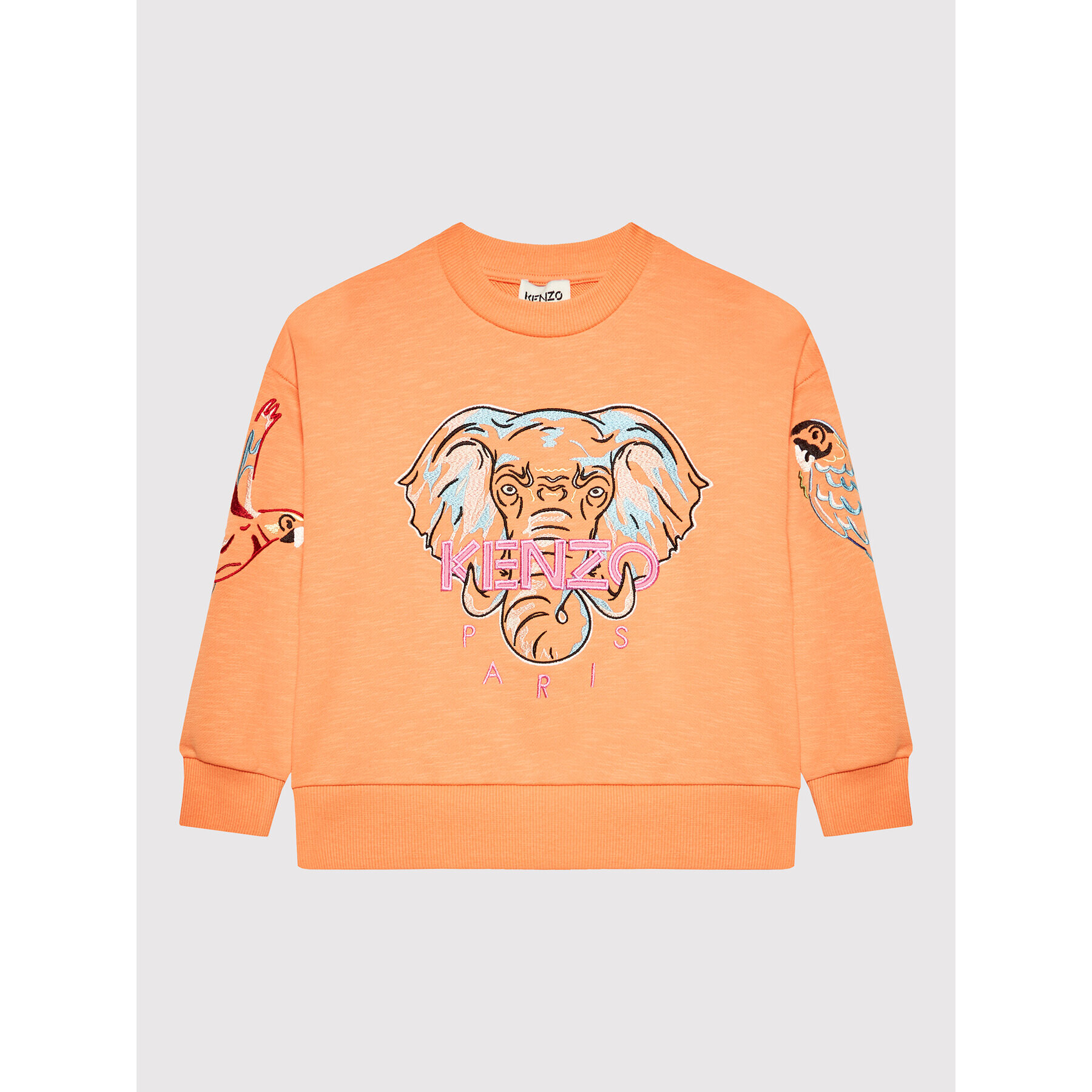 Kenzo Kids Суитшърт K15515 Оранжев Regular Fit - Pepit.bg