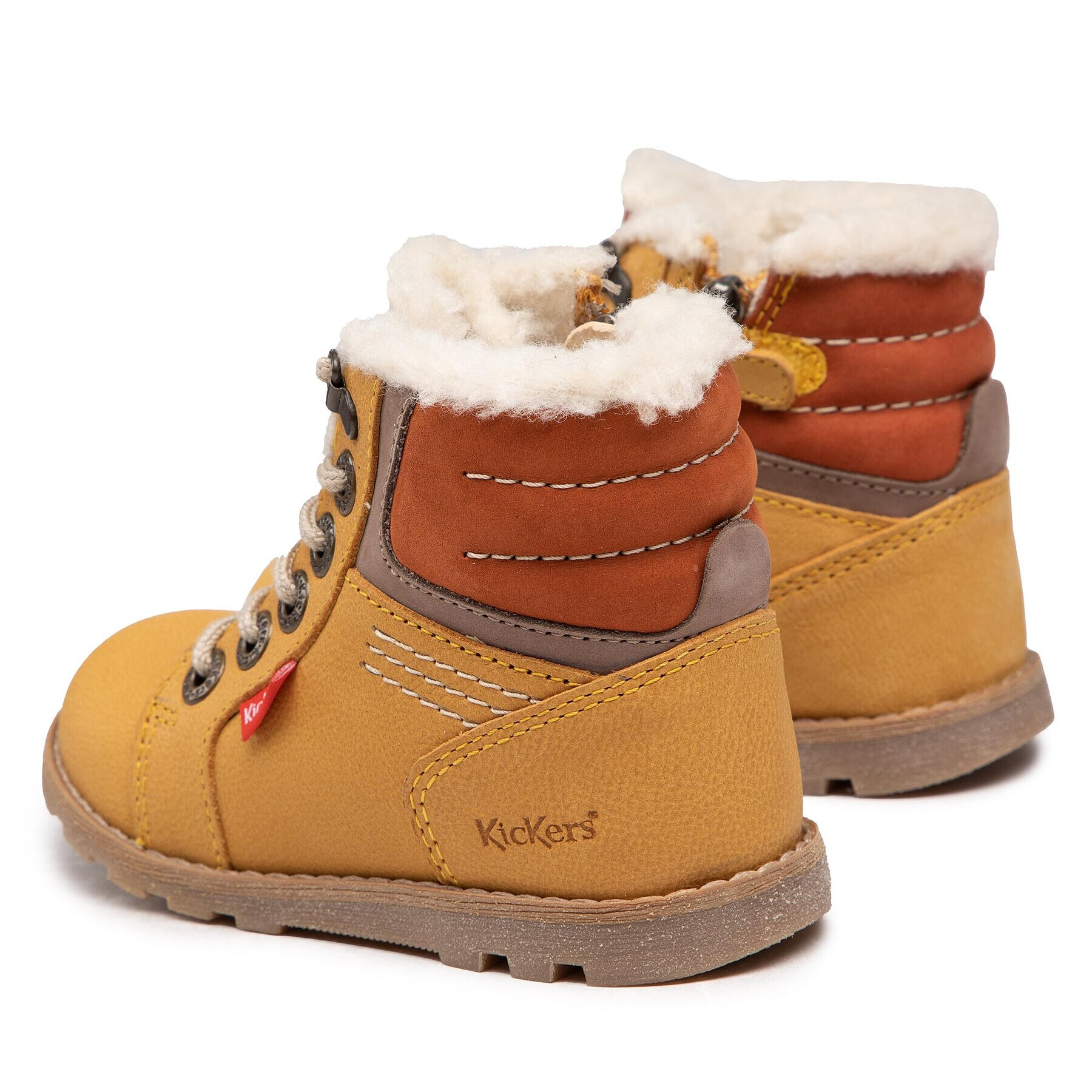 Kickers Ботуши 909850-10 S Жълт - Pepit.bg