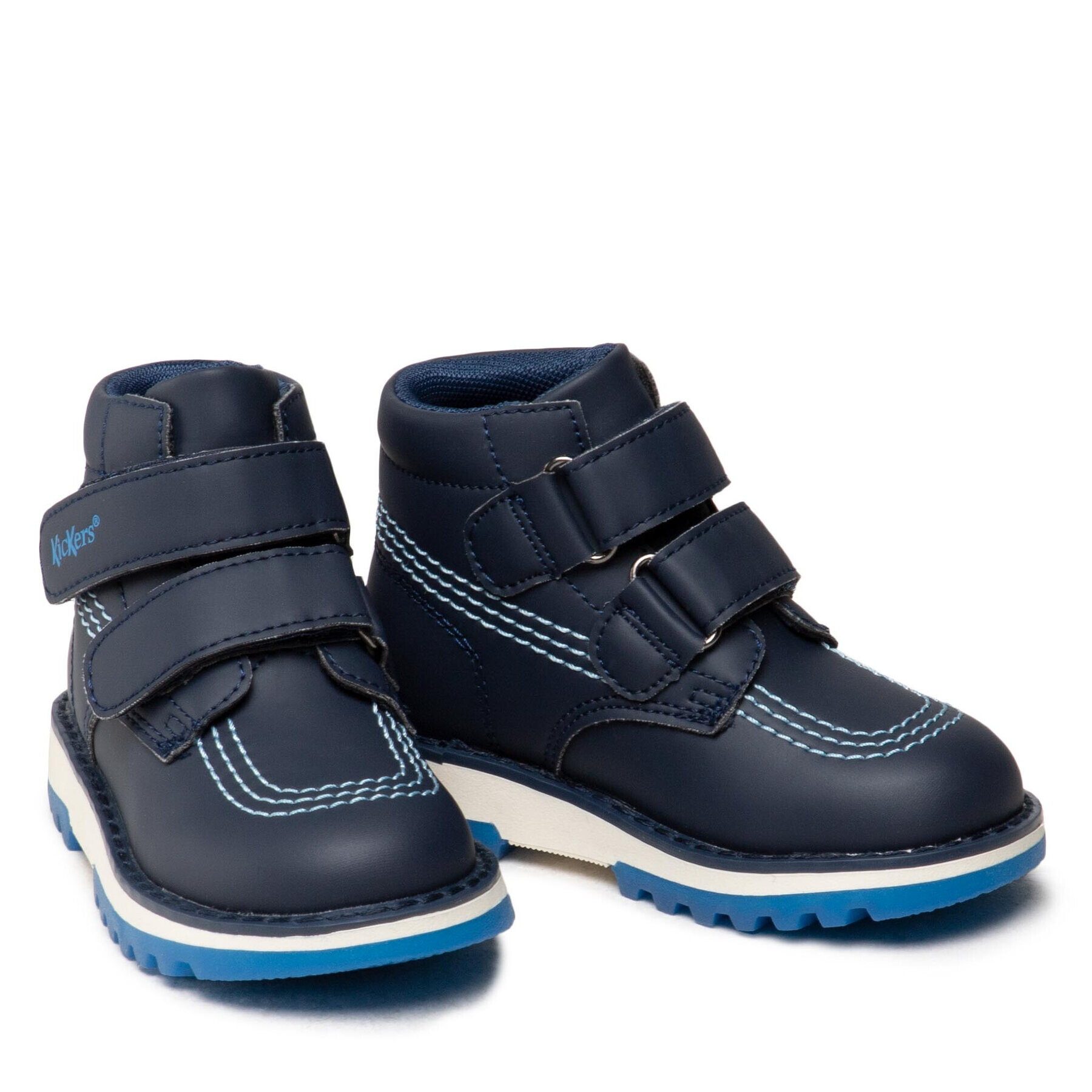 Kickers Ботуши Kickfun 878750-10 S Тъмносин - Pepit.bg